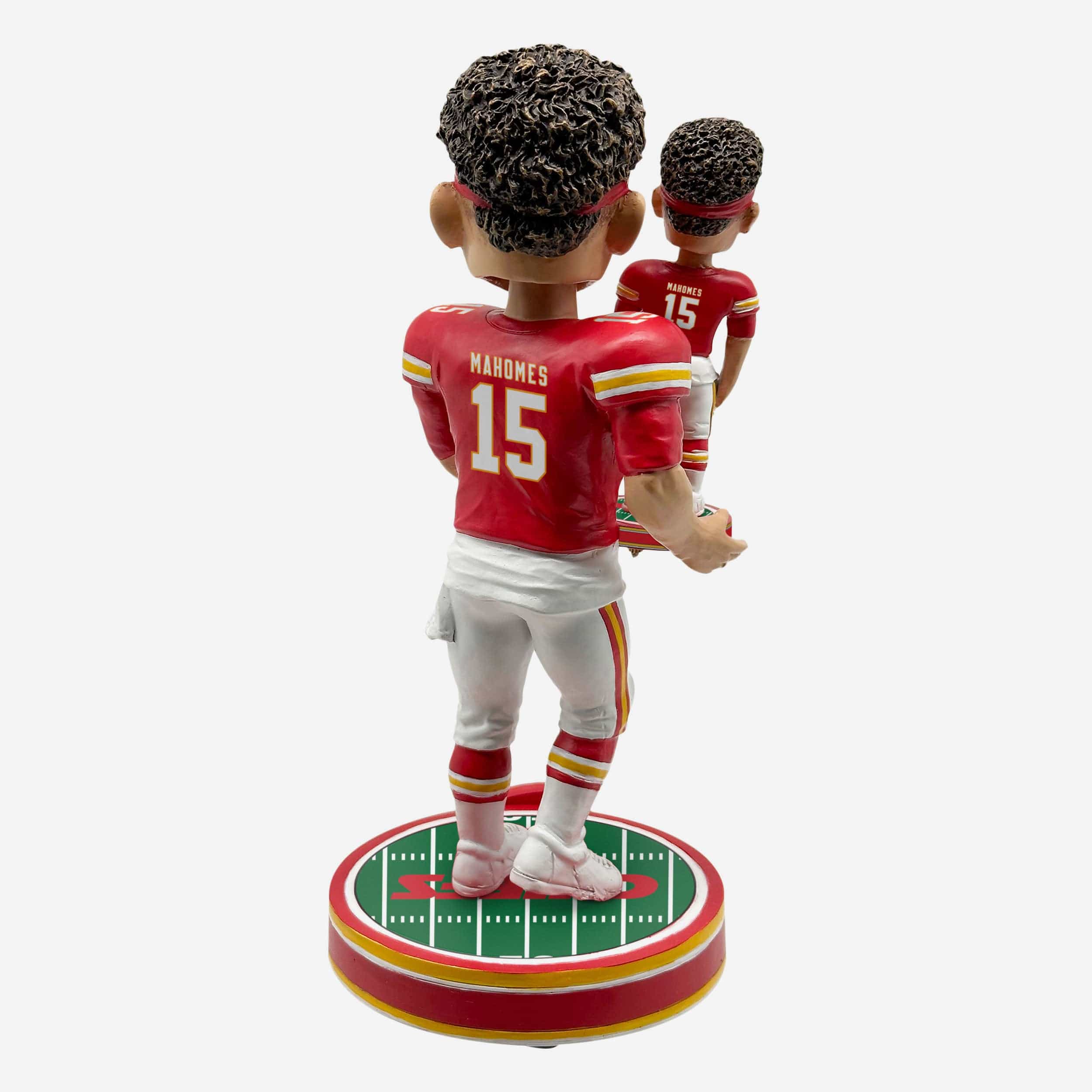 Patrick Mahomes Kansas City Chiefs Bobble Dubblz Bobblehead - Image 7