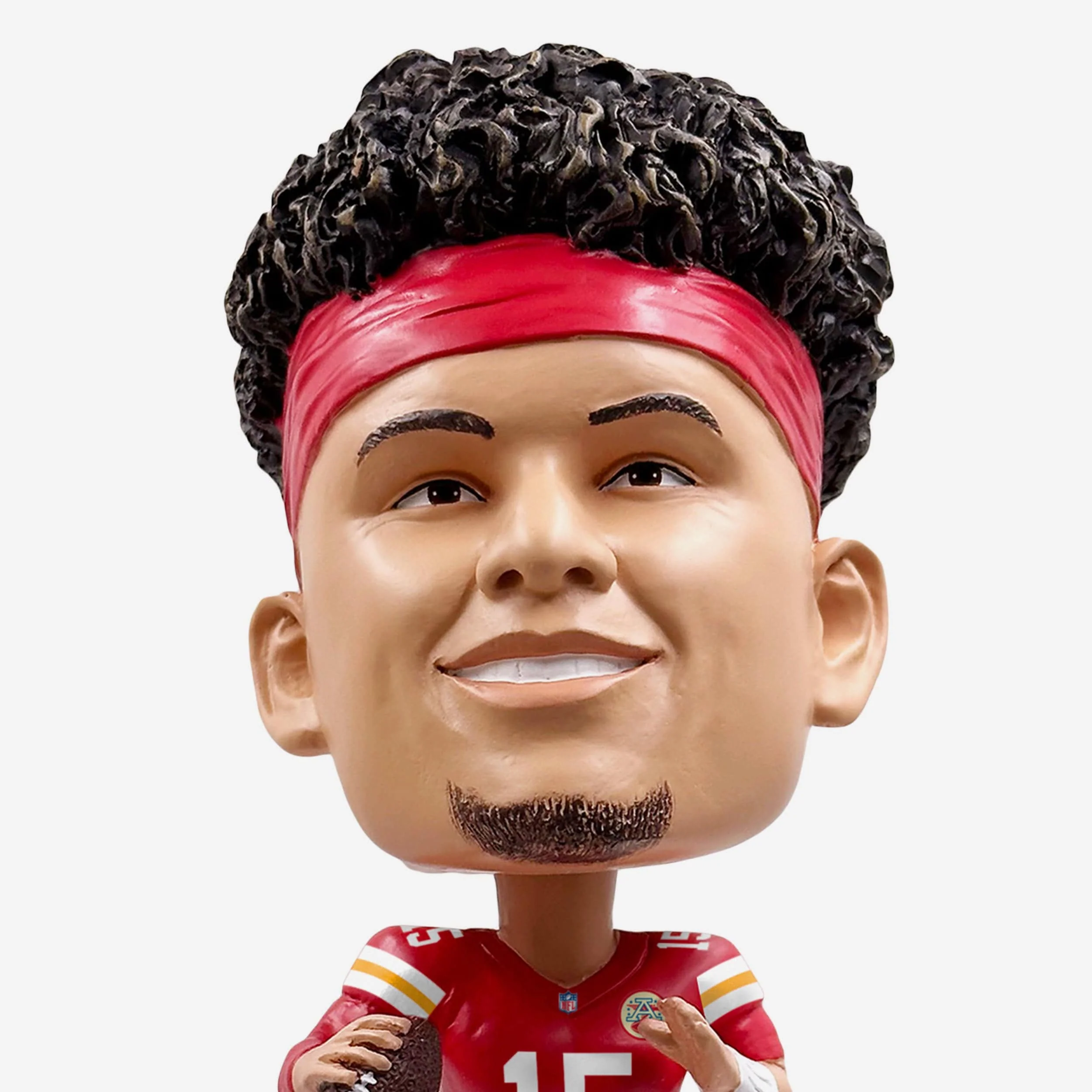 Patrick Mahomes Kansas City Chiefs Field Stripe Bighead Bobblehead - Image 2