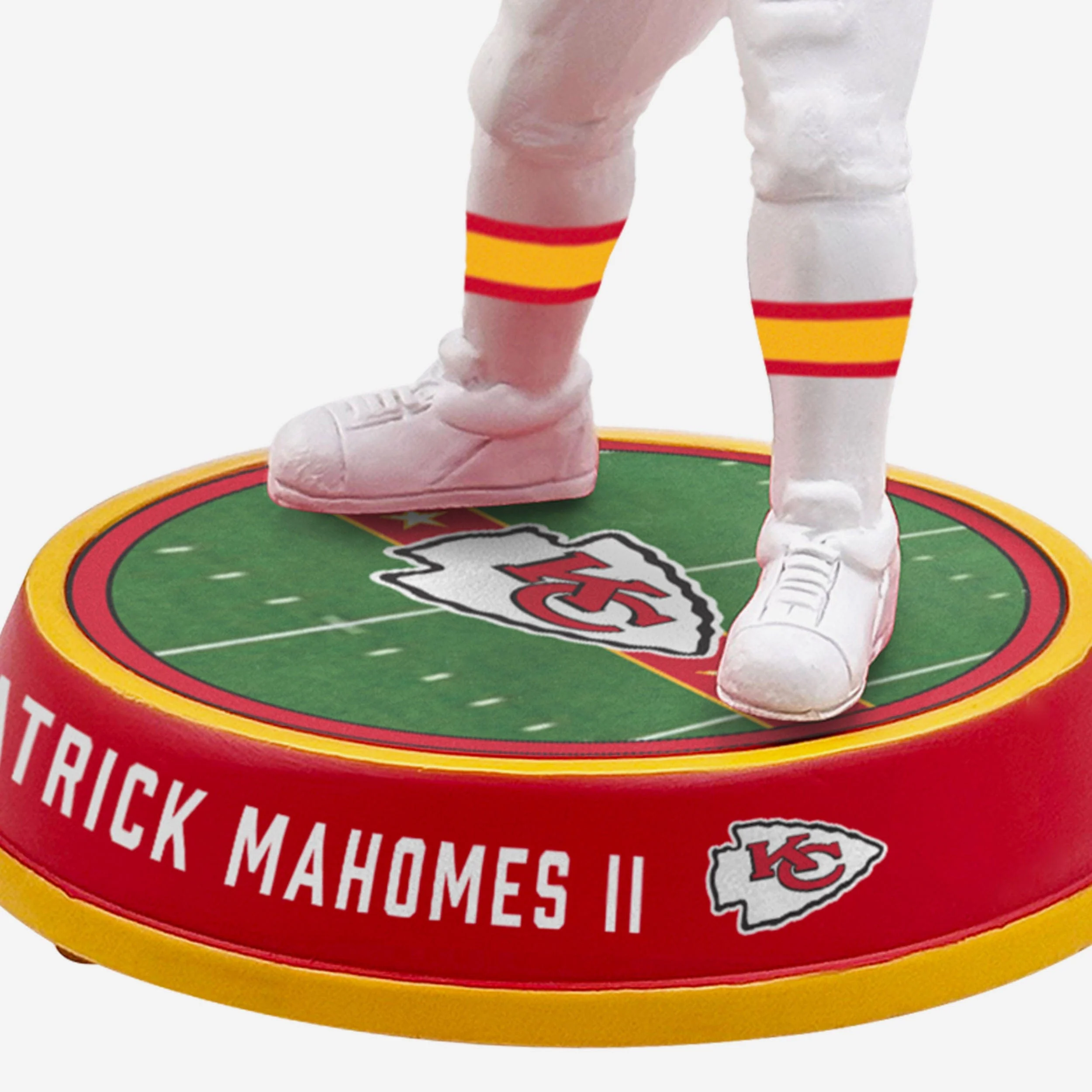 Patrick Mahomes Kansas City Chiefs Field Stripe Bighead Bobblehead - Image 3