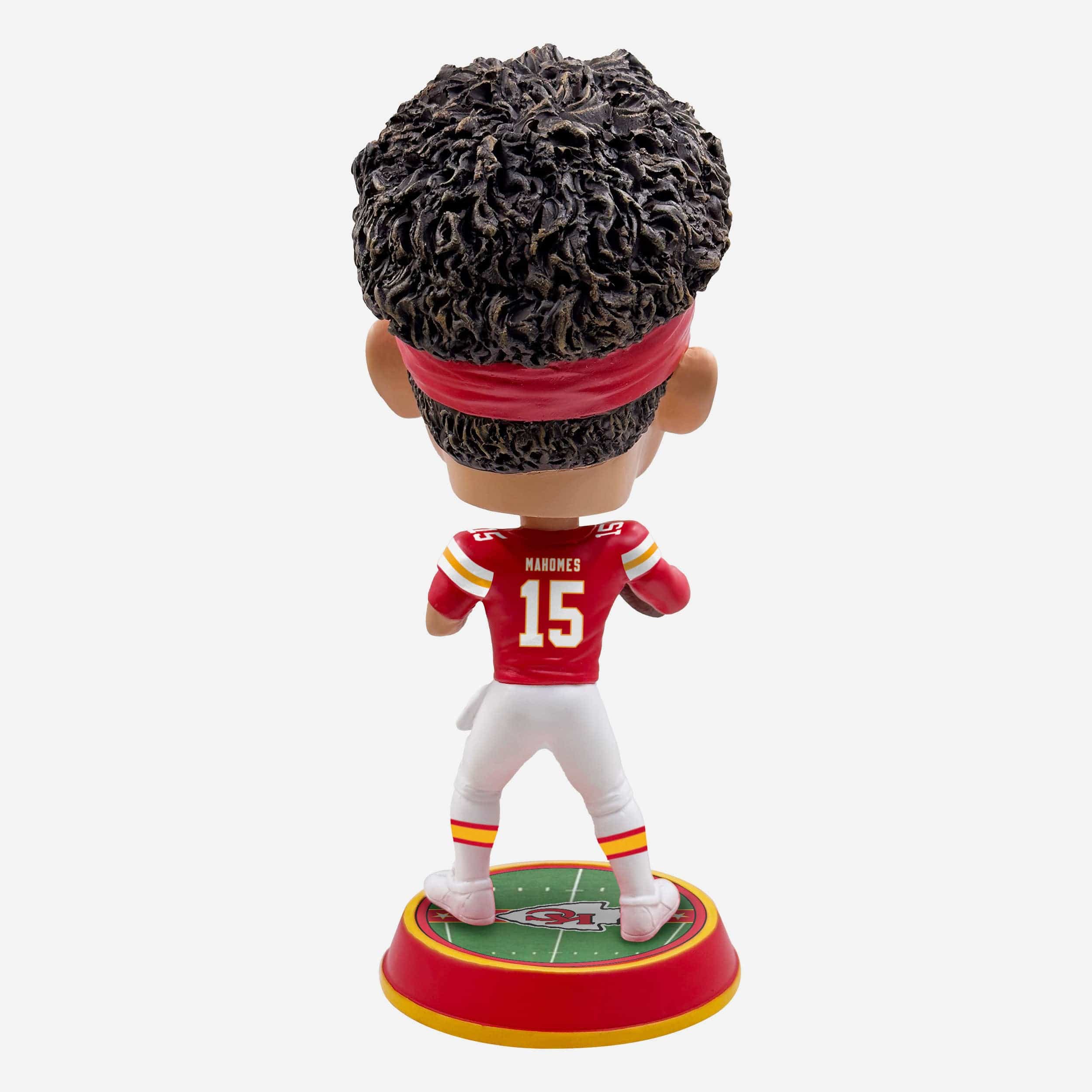 Patrick Mahomes Kansas City Chiefs Field Stripe Bighead Bobblehead - Image 5