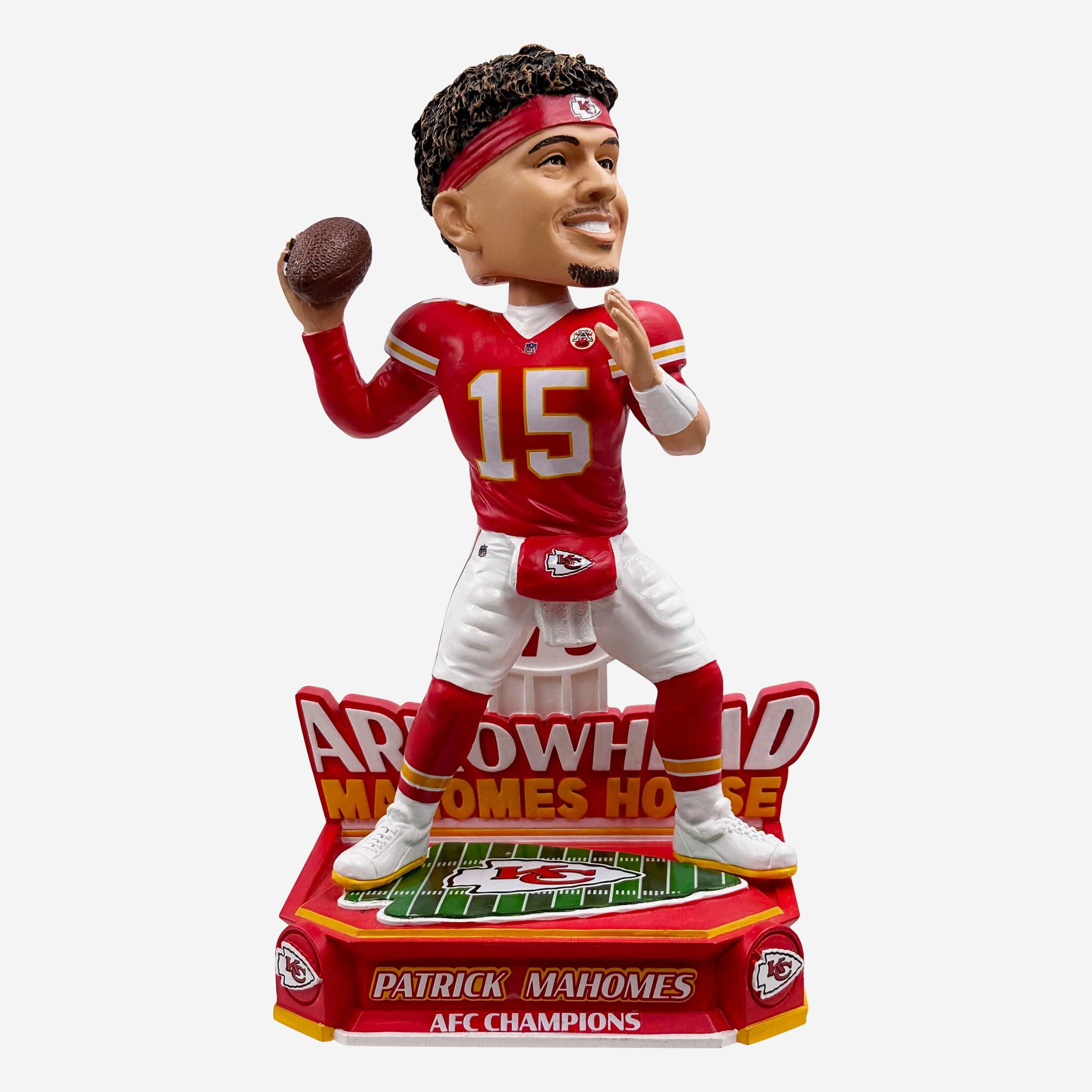 Patrick Mahomes Kansas City Chiefs Its Arrowhead Bobblehead