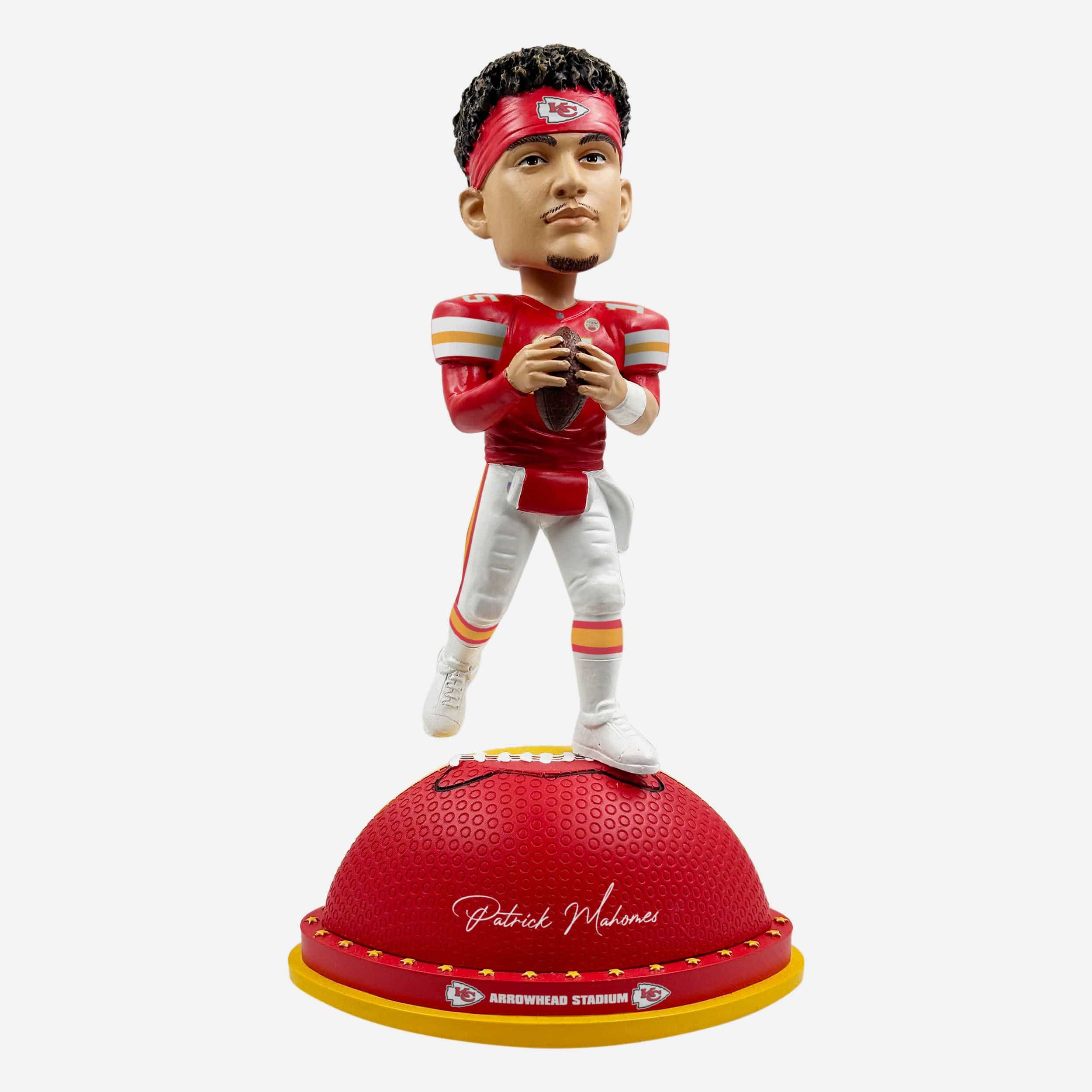 Patrick Mahomes Kansas City Chiefs Magnetic Stadium Base Bobblehead