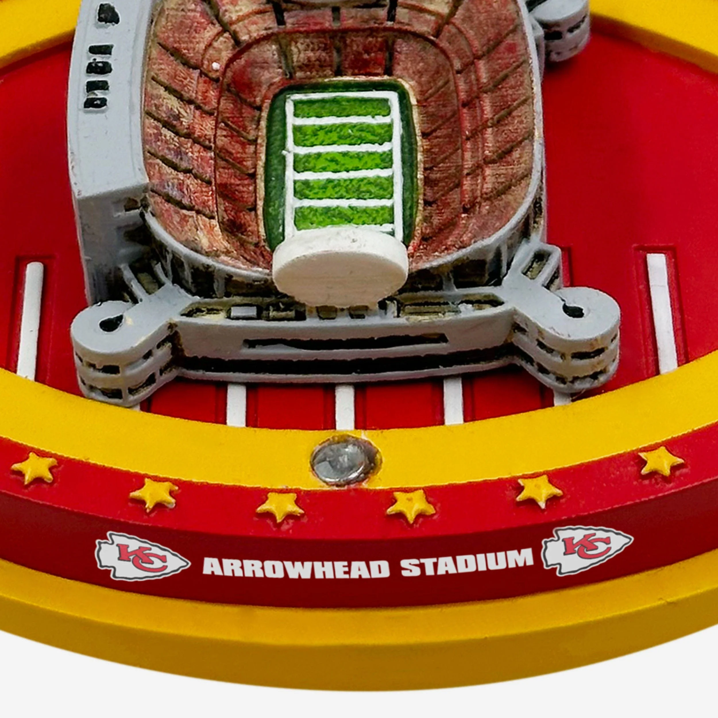 Patrick Mahomes Kansas City Chiefs Magnetic Stadium Base Bobblehead - Image 4