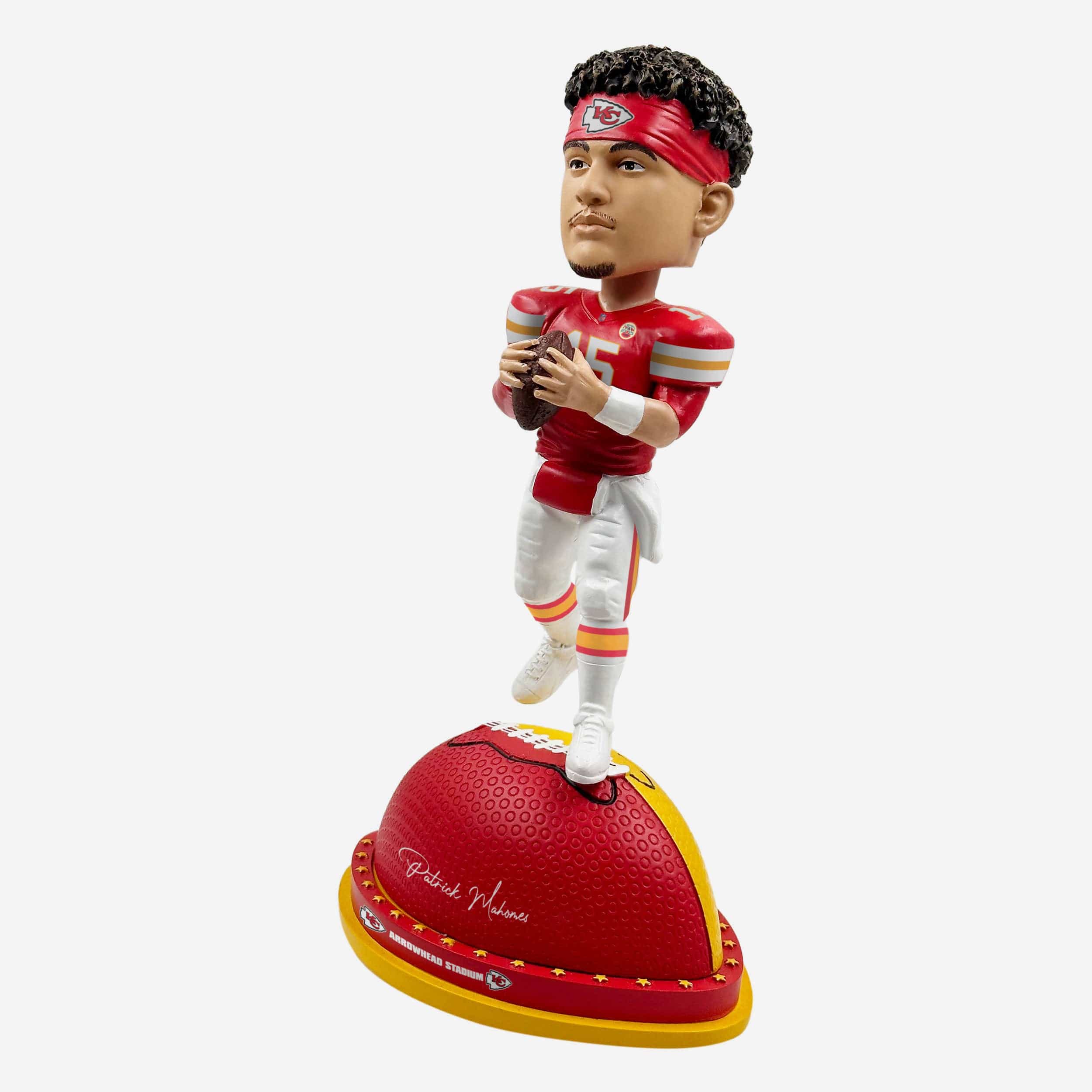 Patrick Mahomes Kansas City Chiefs Magnetic Stadium Base Bobblehead - Image 5