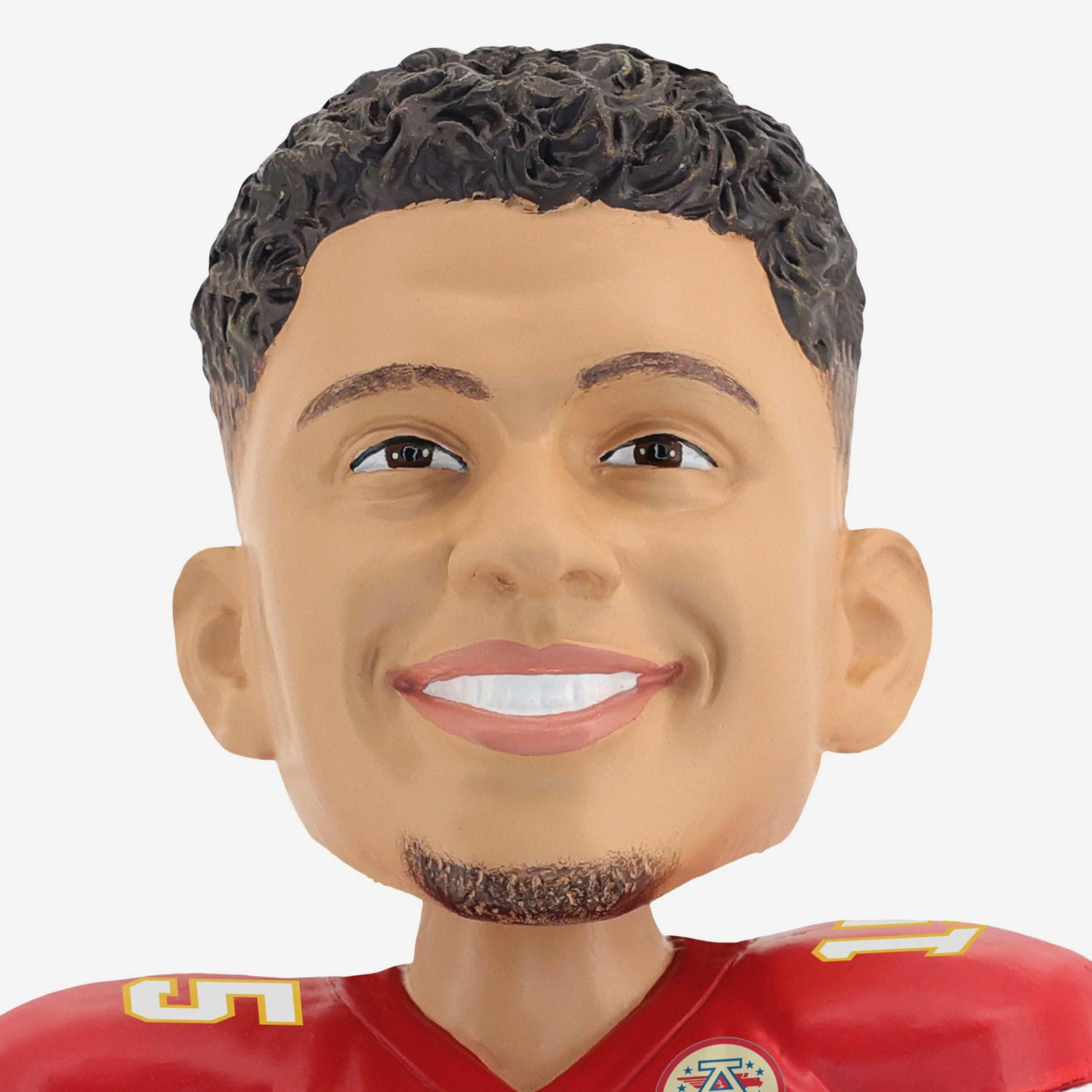Patrick Mahomes Kansas City Chiefs Magnetized Bobble Dubblz Bobblehead - Image 2