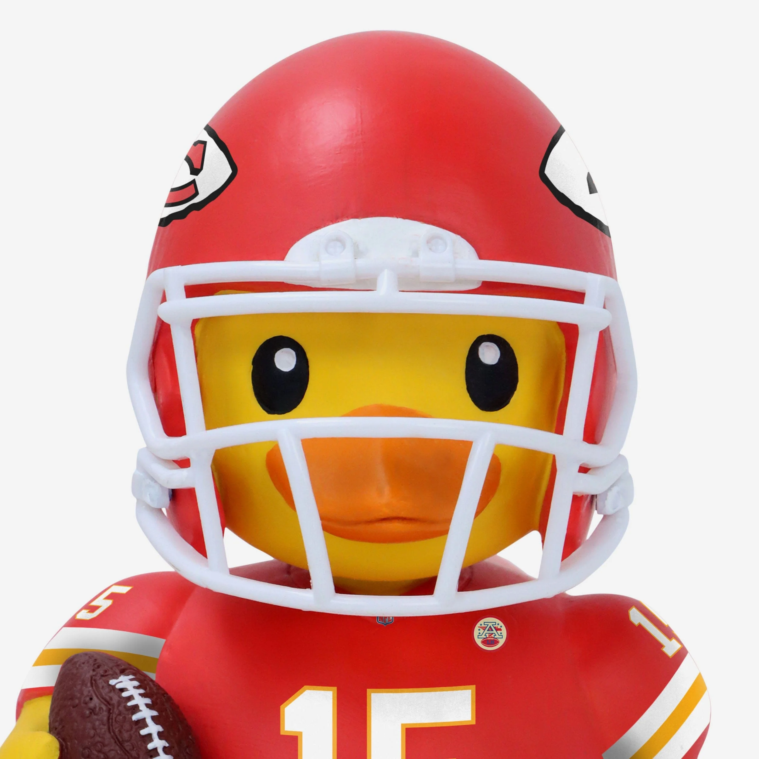 Patrick Mahomes Kansas City Chiefs Player Bobble Duck Mini Bobblehead - Image 2