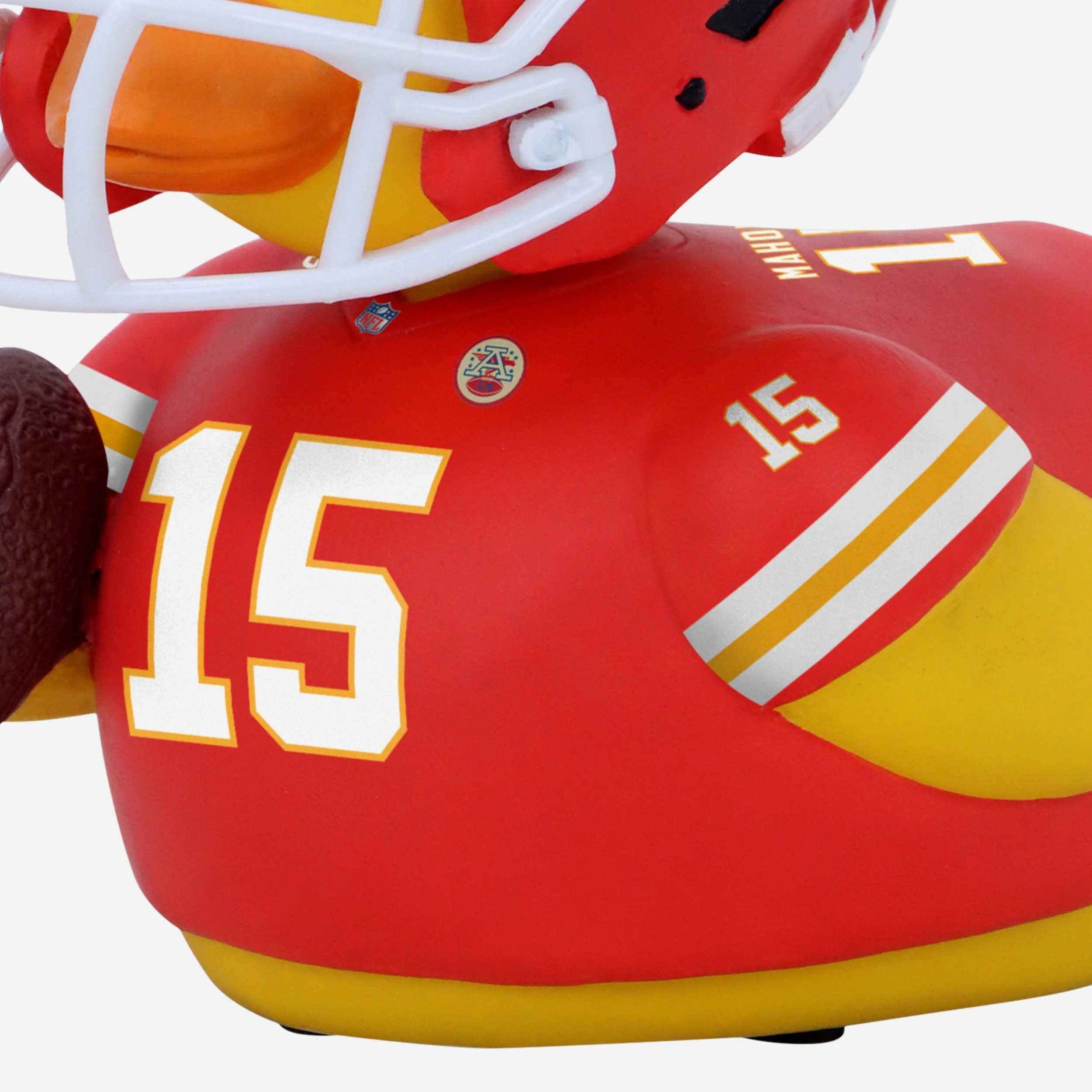 Patrick Mahomes Kansas City Chiefs Player Bobble Duck Mini Bobblehead - Image 3