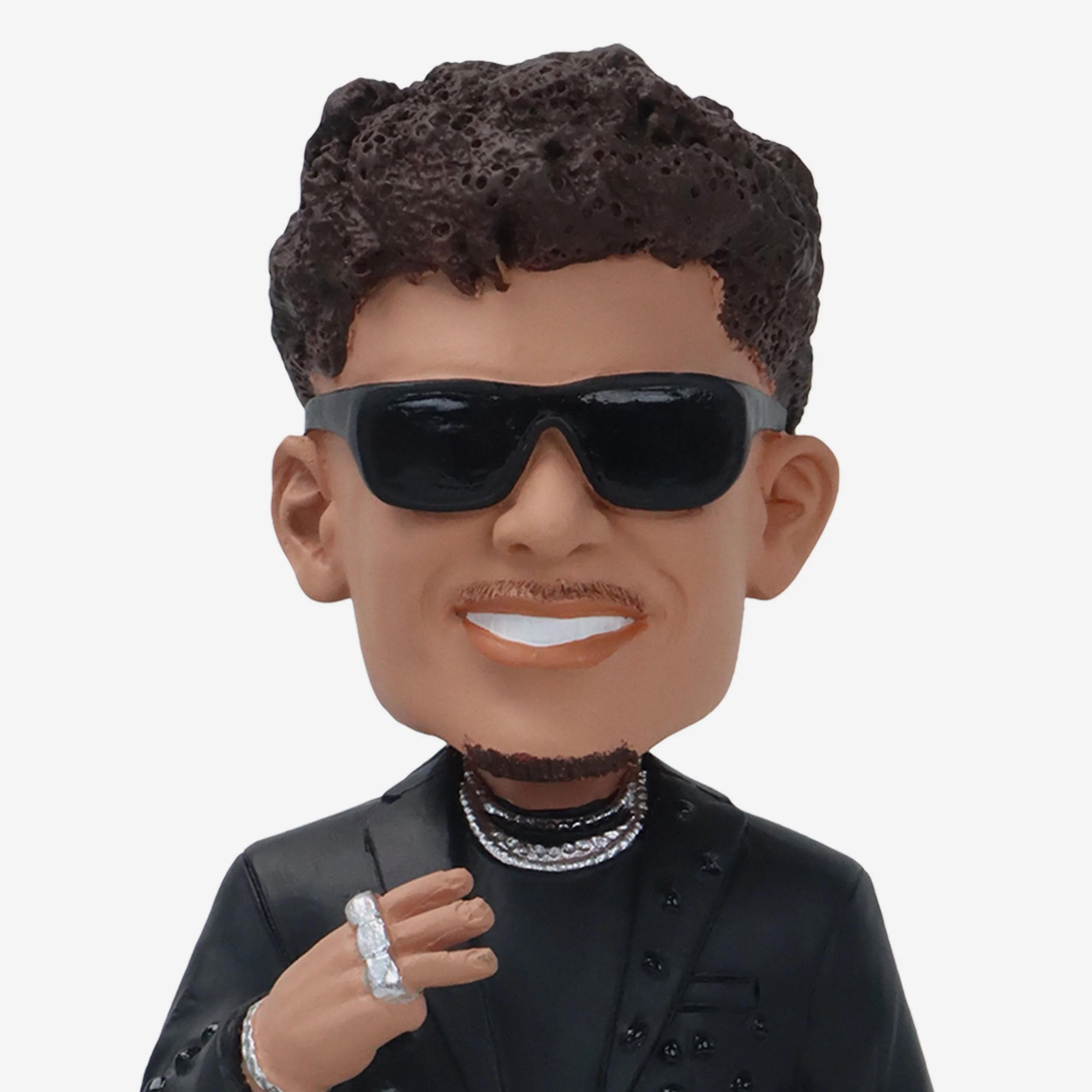 Patrick Mahomes Kansas City Chiefs Ring Ceremony Triple Ring Base Bobblehead - Image 2