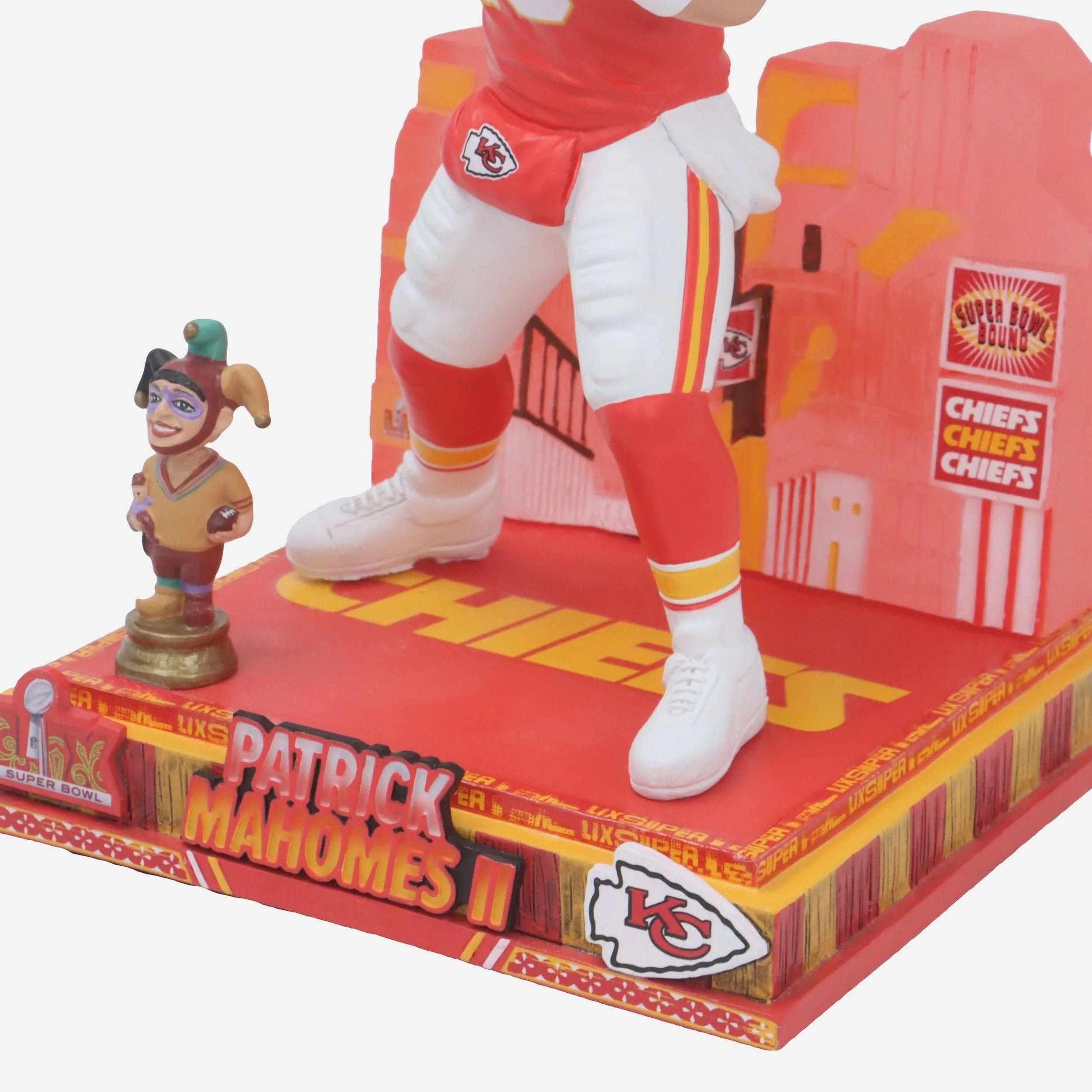 Patrick Mahomes Kansas City Chiefs Super Bowl LIX Bound Light Up Bobblehead - Image 4