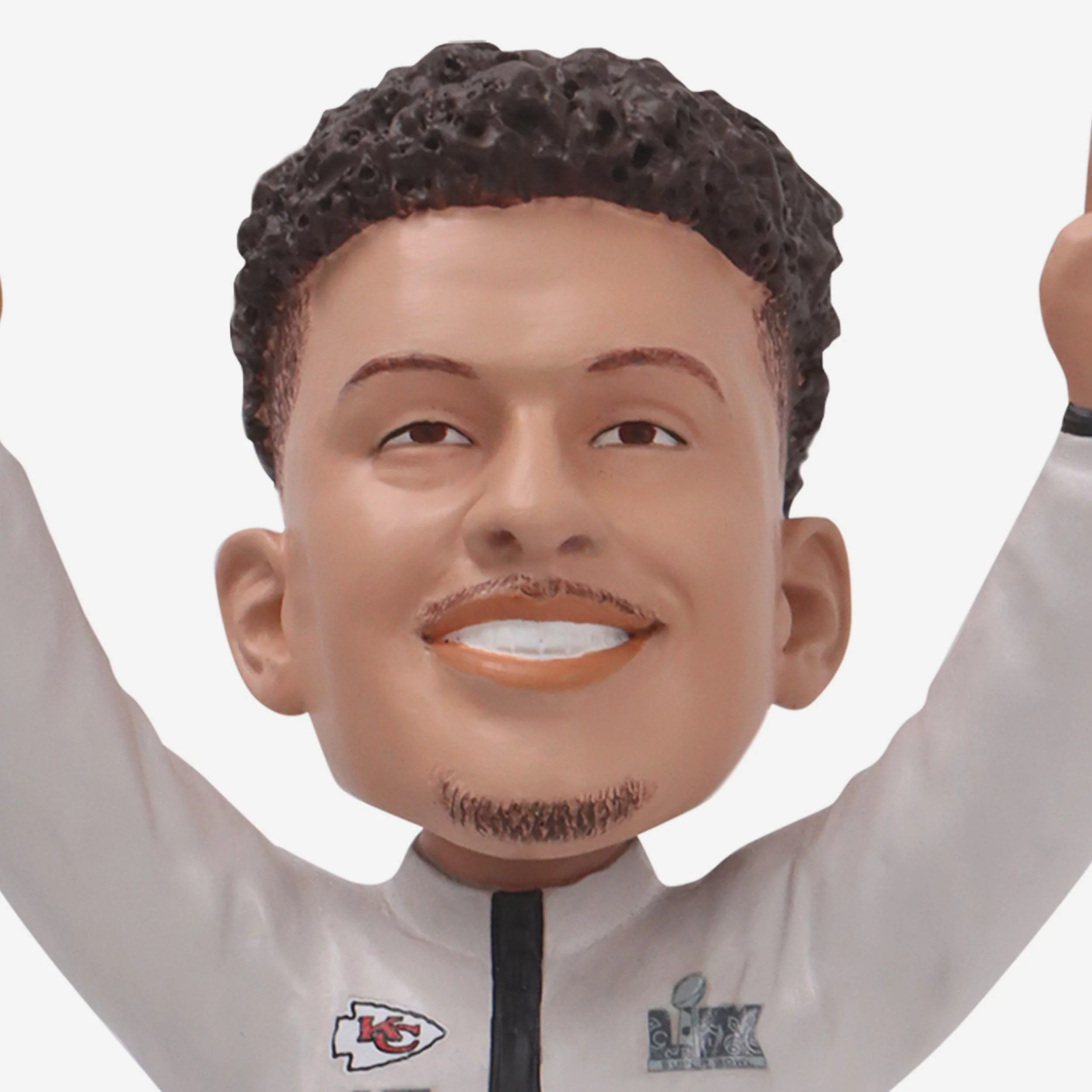 Patrick Mahomes Kansas City Chiefs Super Bowl LIX Outfit Bobblehead - Image 2