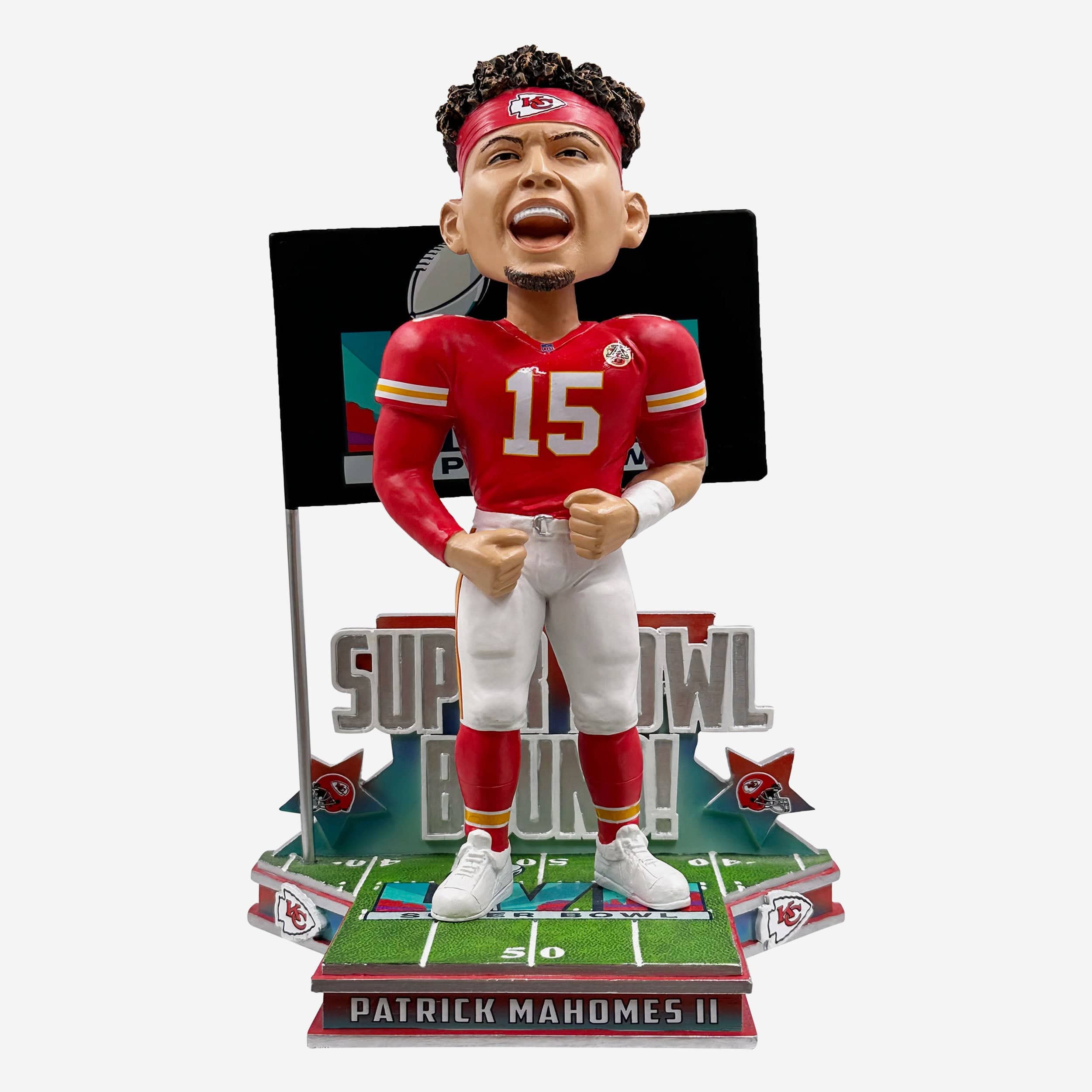 Patrick Mahomes Kansas City Chiefs Super Bowl LVII Bound Bobblehead