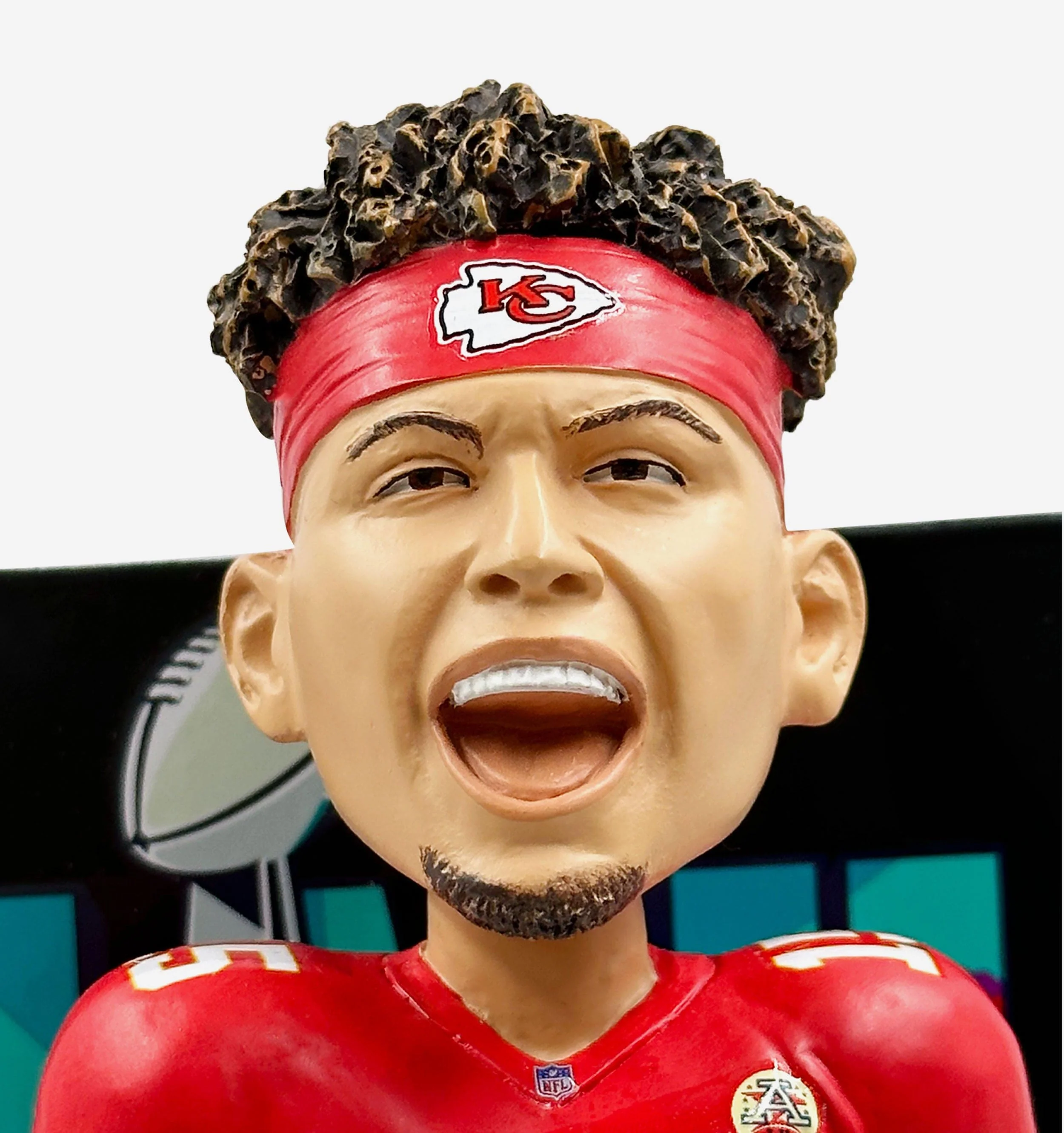 Patrick Mahomes Kansas City Chiefs Super Bowl LVII Bound Bobblehead - Image 2