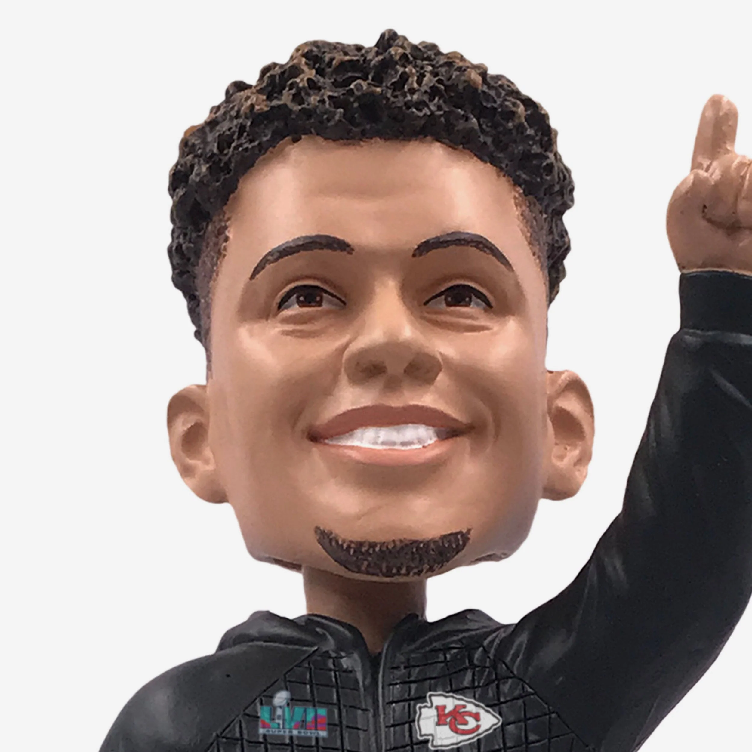 Patrick Mahomes Kansas City Chiefs Super Bowl LVII Outfit Bobblehead - Image 2