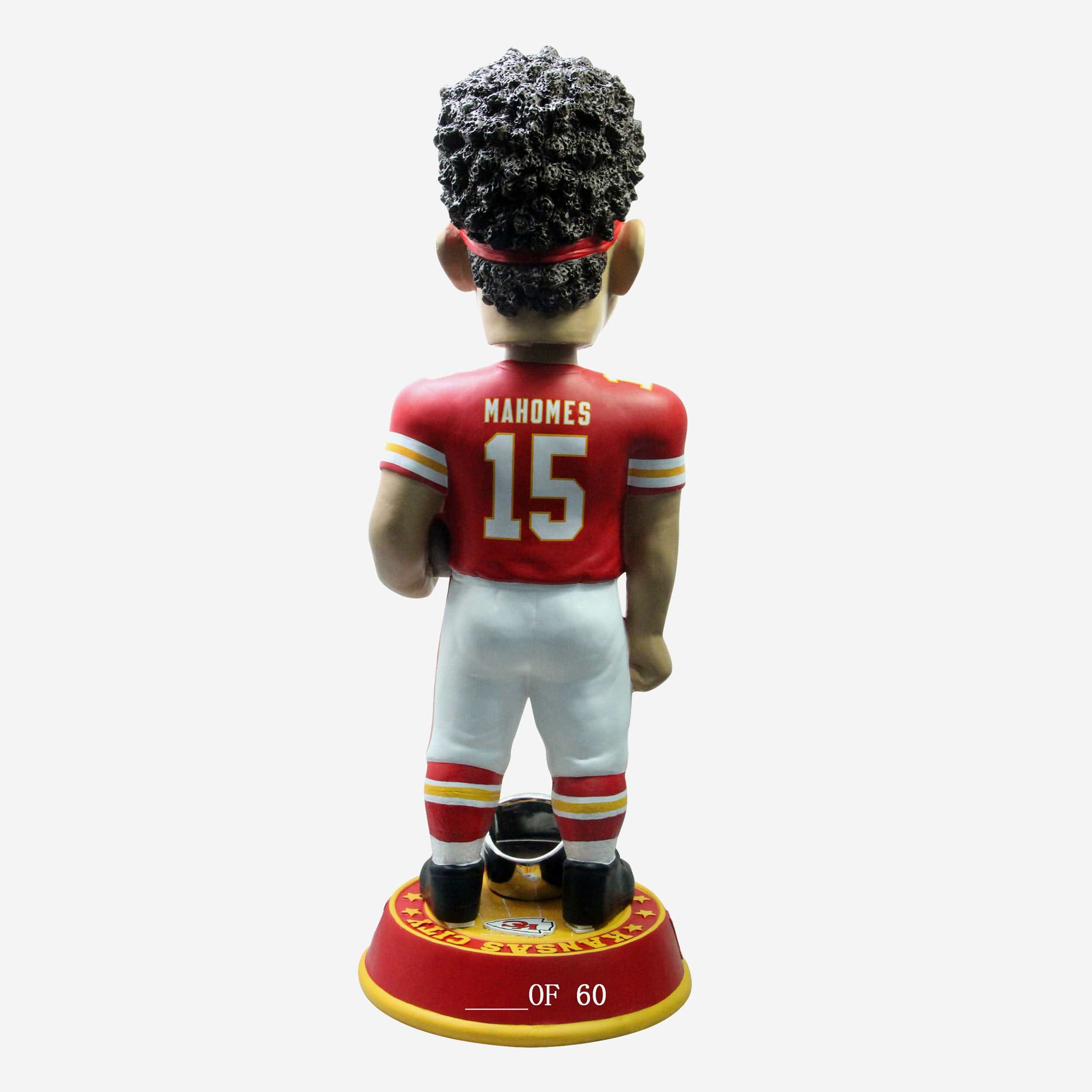Patrick Mahomes Kansas City Chiefs Super Bowl LVIII Champions 3 Ft Bobblehead - Image 5