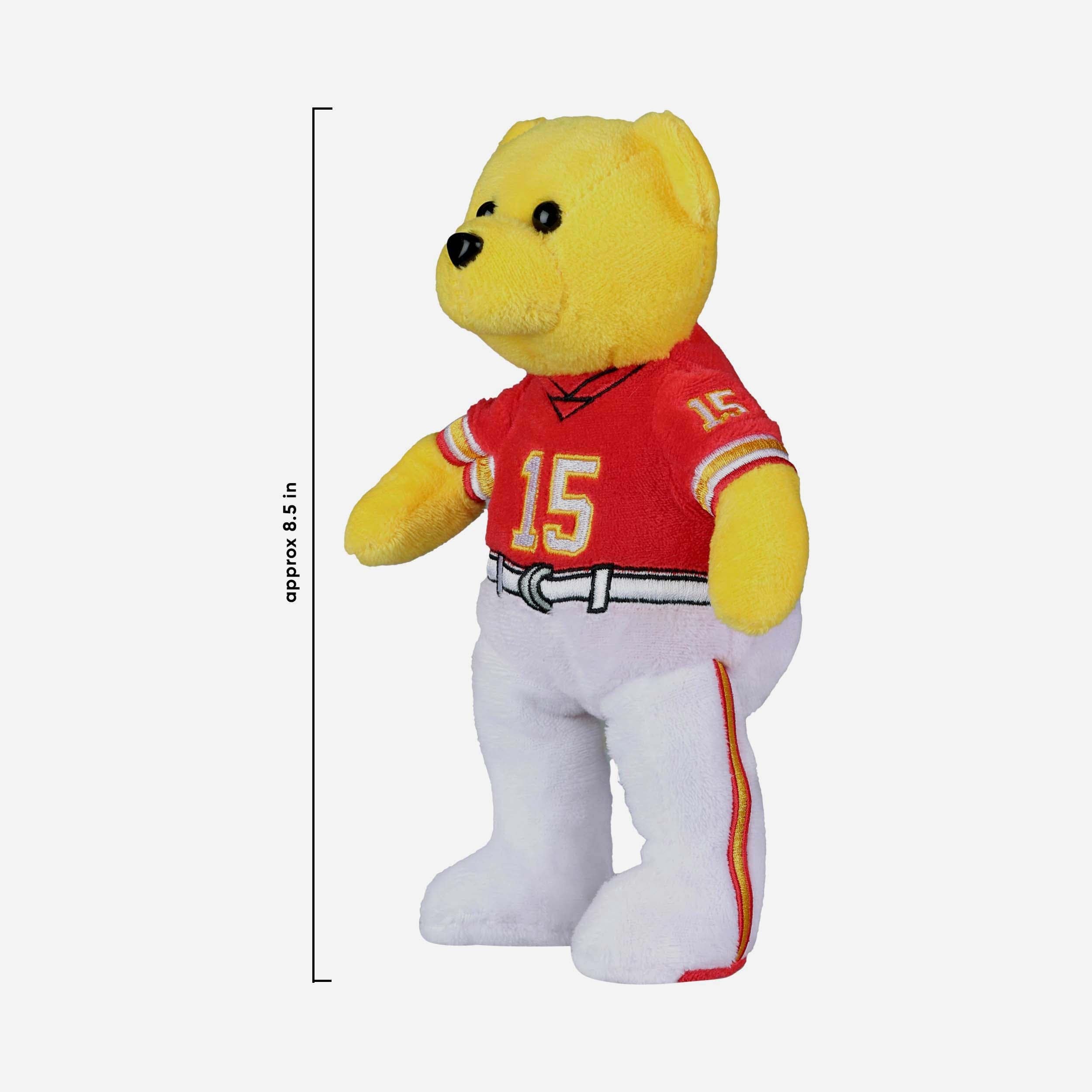 Patrick Mahomes Kansas City Chiefs Team Beans Embroidered Player Bear - Image 3