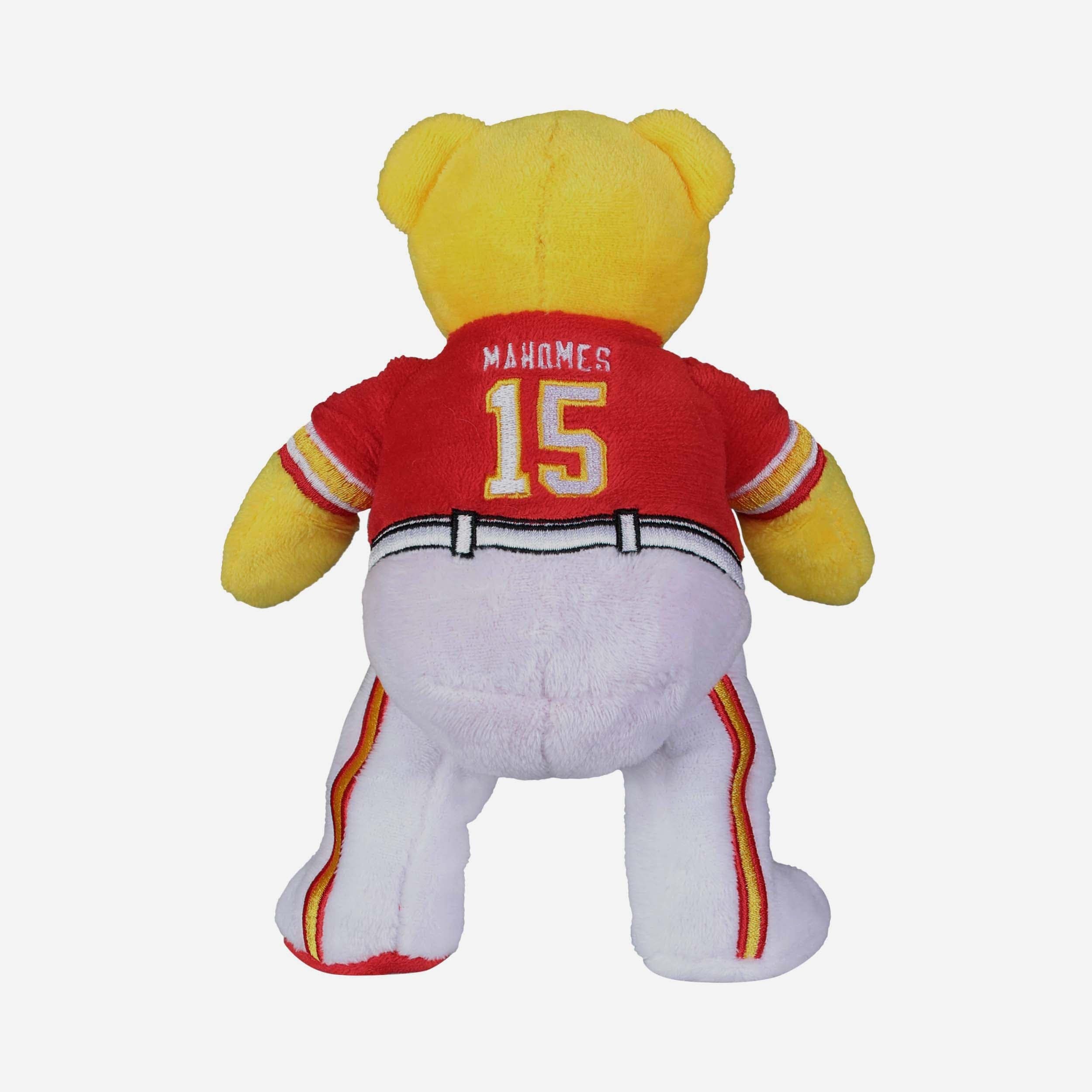 Patrick Mahomes Kansas City Chiefs Team Beans Embroidered Player Bear - Image 5