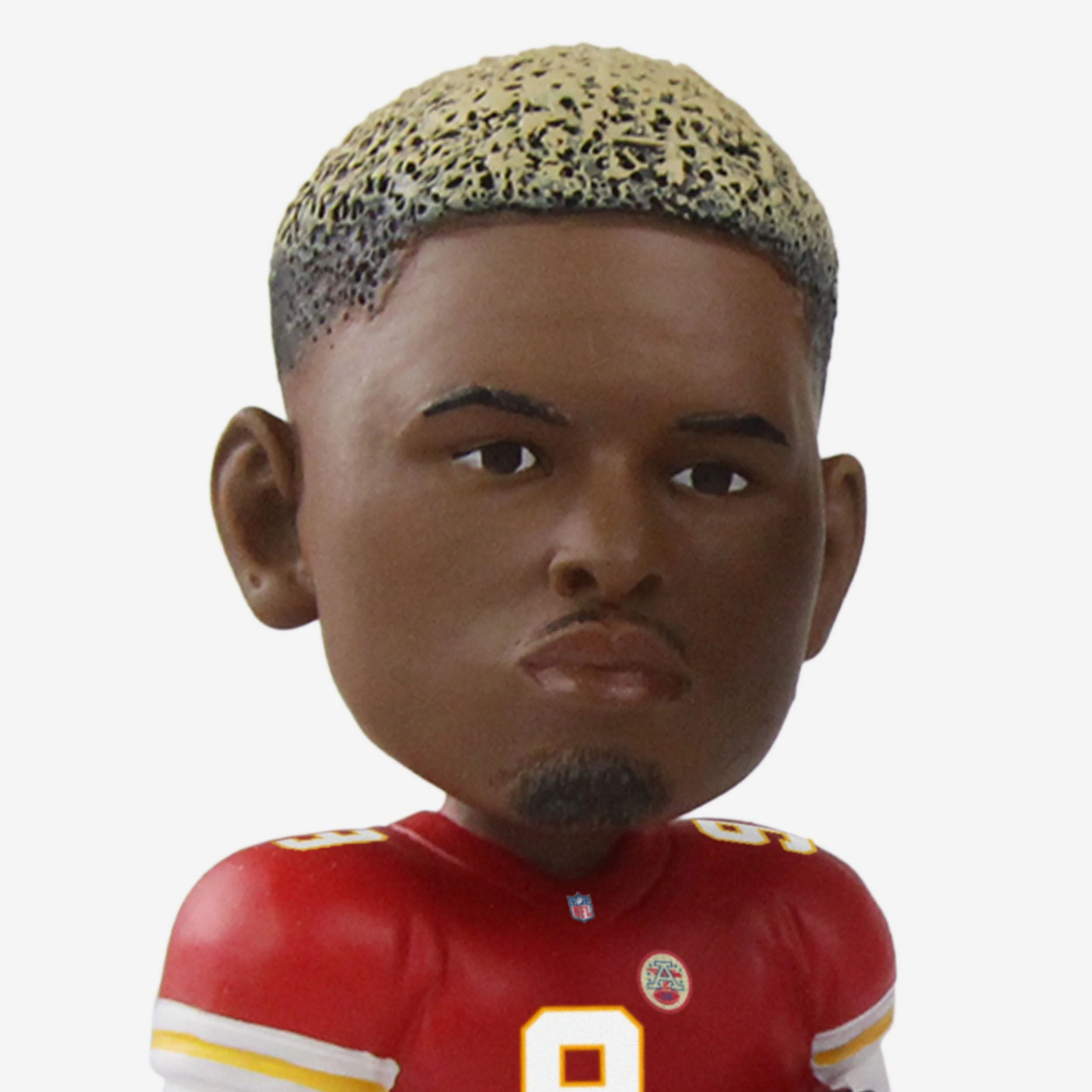 Patrick Mahomes & Travis Kelce & Juju Smith-Schuster Kansas City Chiefs Triple Bobblehead - Image 4