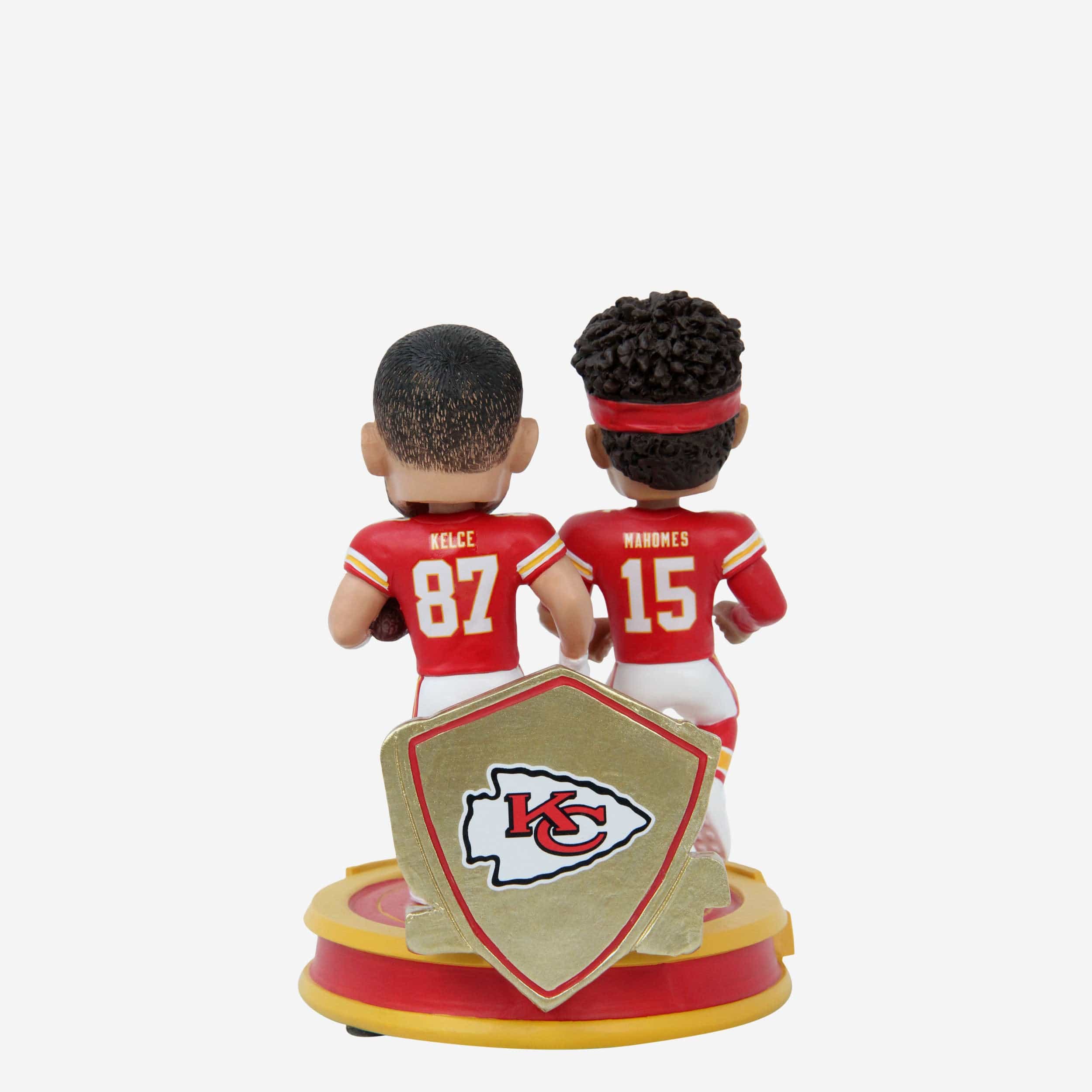 Patrick Mahomes & Travis Kelce Kansas City Chiefs 50th Touchdown Connection Dual Bobblehead - Image 6
