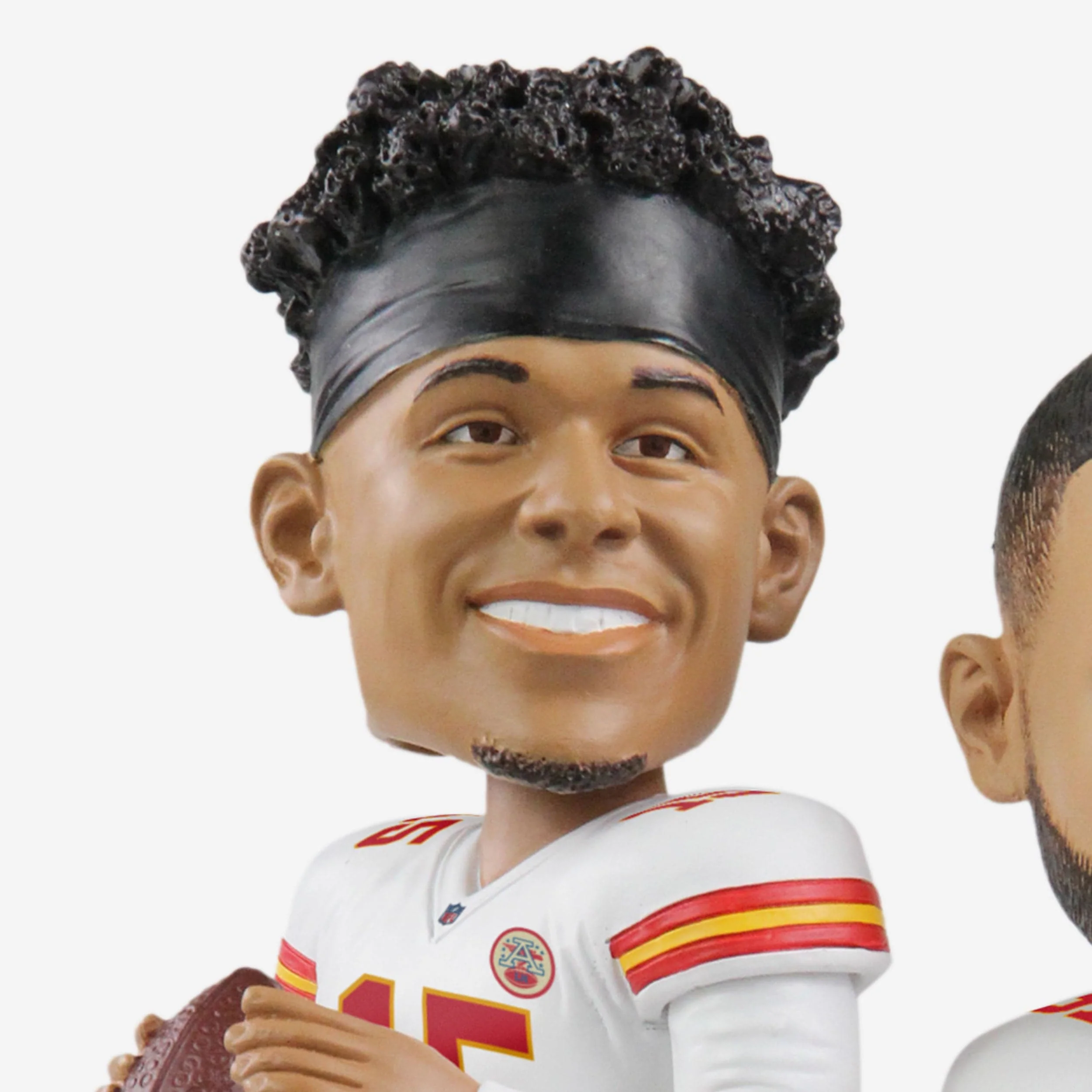 Patrick Mahomes & Travis Kelce Kansas City Chiefs Bobblemate Dual Bobblehead - Image 2