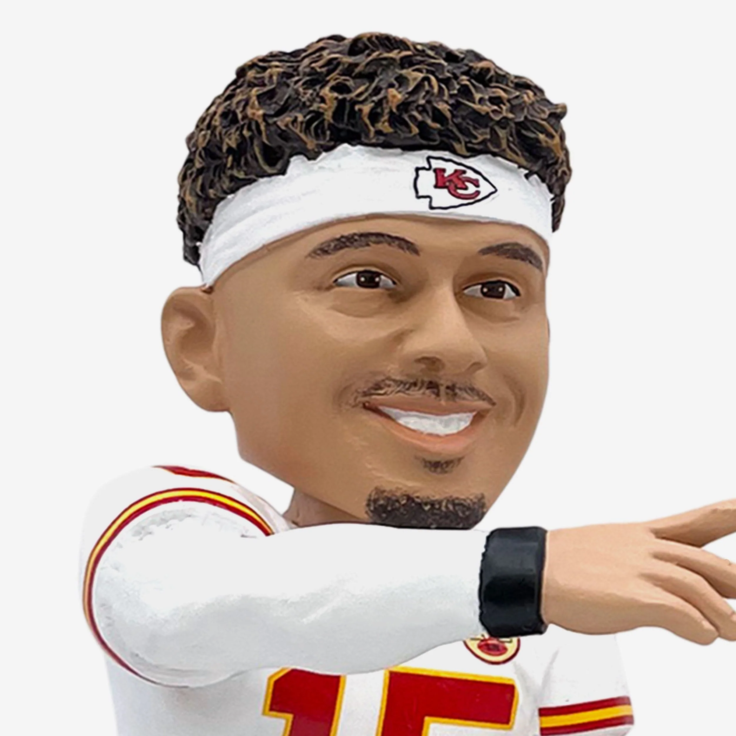 Patrick Mahomes & Travis Kelce Kansas City Chiefs Postseason Duo Touchdown Record Bobblehead - Image 2