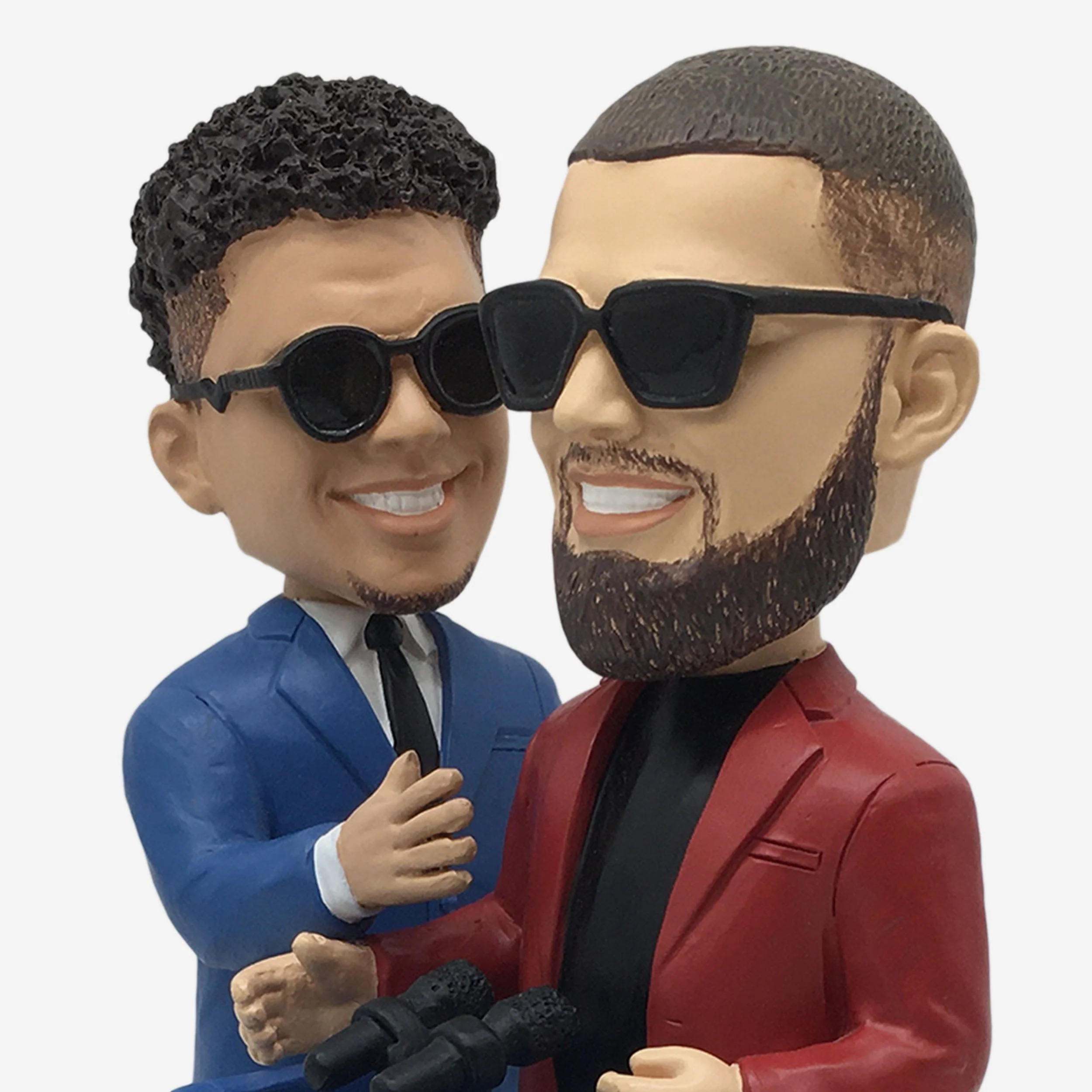Patrick Mahomes & Travis Kelce Presidential Podium Dual Bobblehead - Image 2