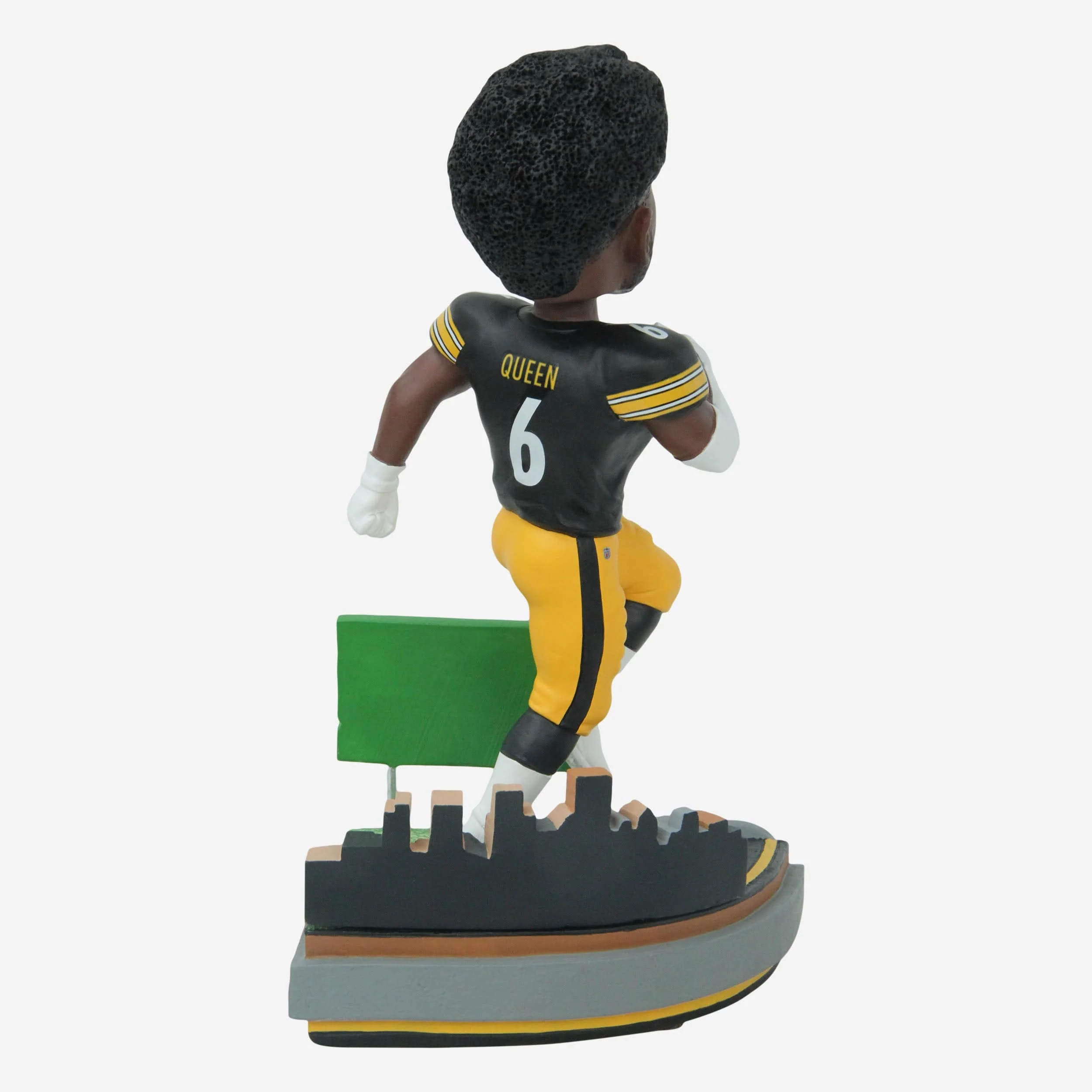 Patrick Queen Pittsburgh Steelers Next Stop Bobblehead - Image 5