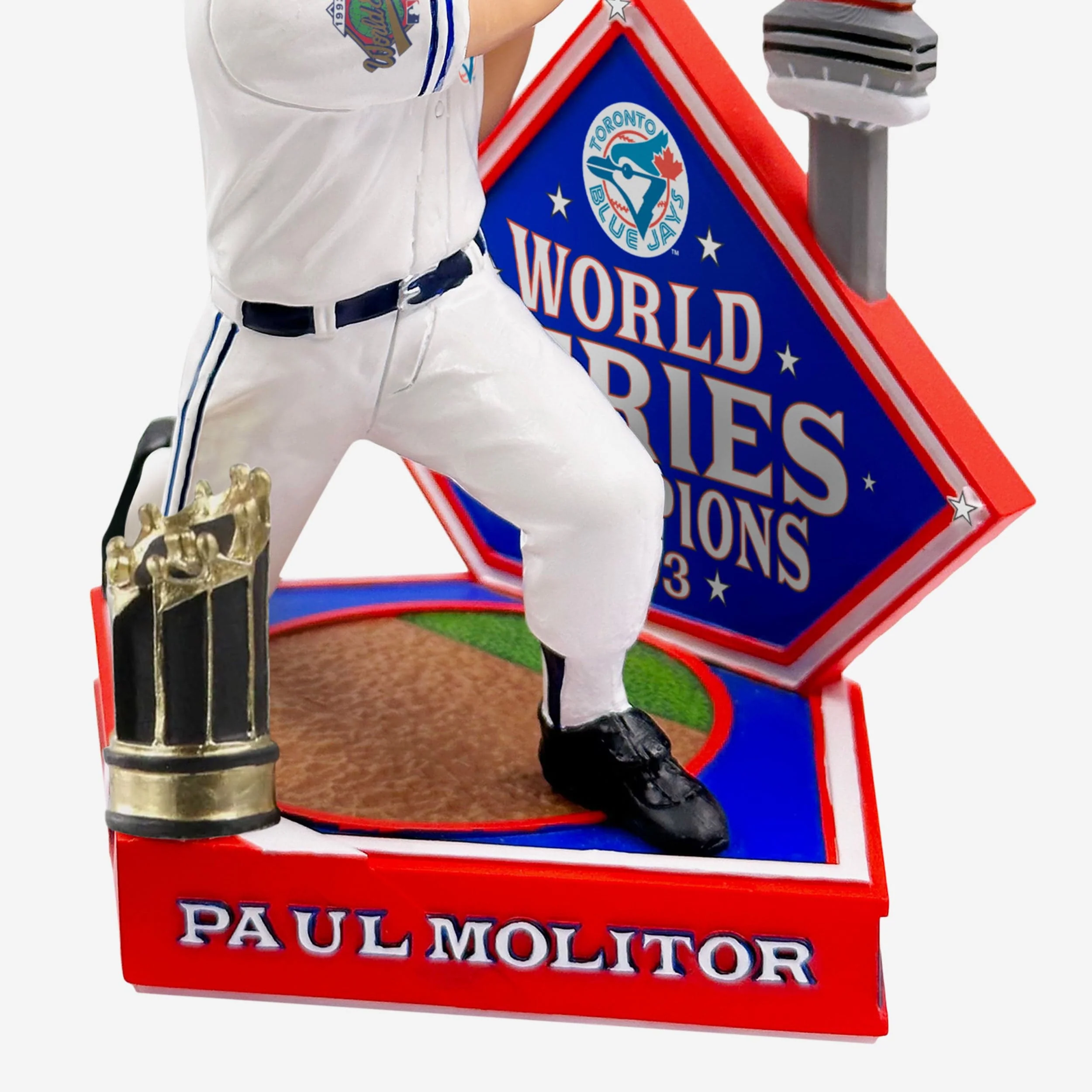 Paul Molitor Toronto Blue Jays 1993 World Series Champions 30th Anniversary Bobblehead - Image 3