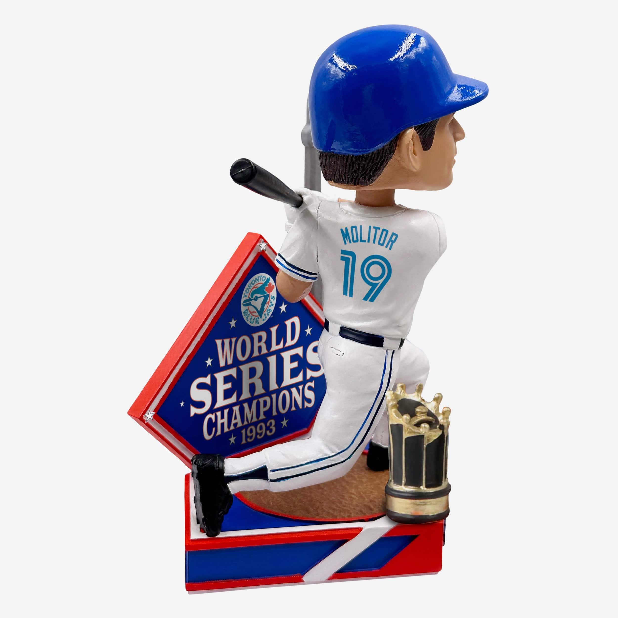 Paul Molitor Toronto Blue Jays 1993 World Series Champions 30th Anniversary Bobblehead - Image 4