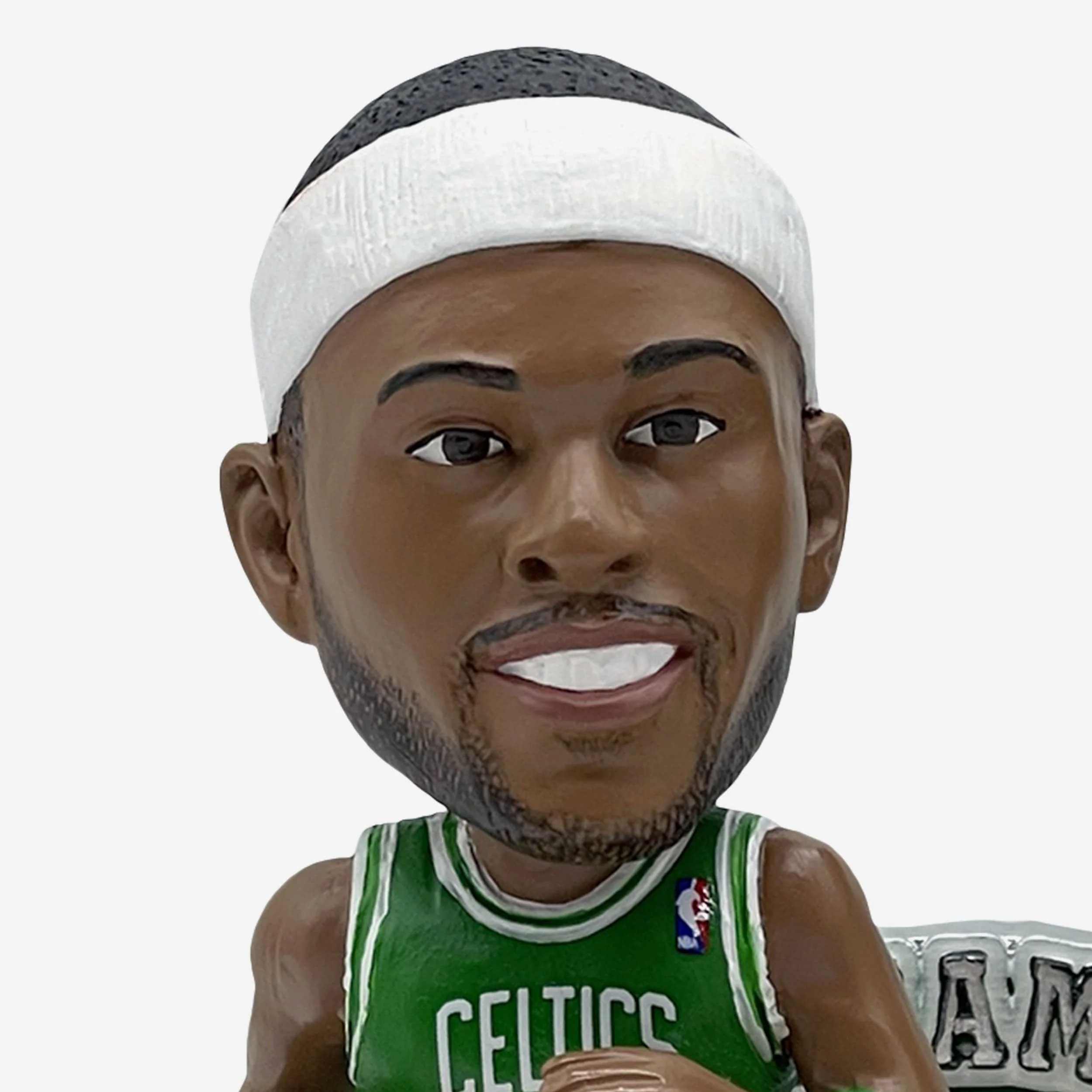 Paul Pierce & Jaylen Brown Boston Celtics NBA Champions Then and Now Bobblehead - Image 2