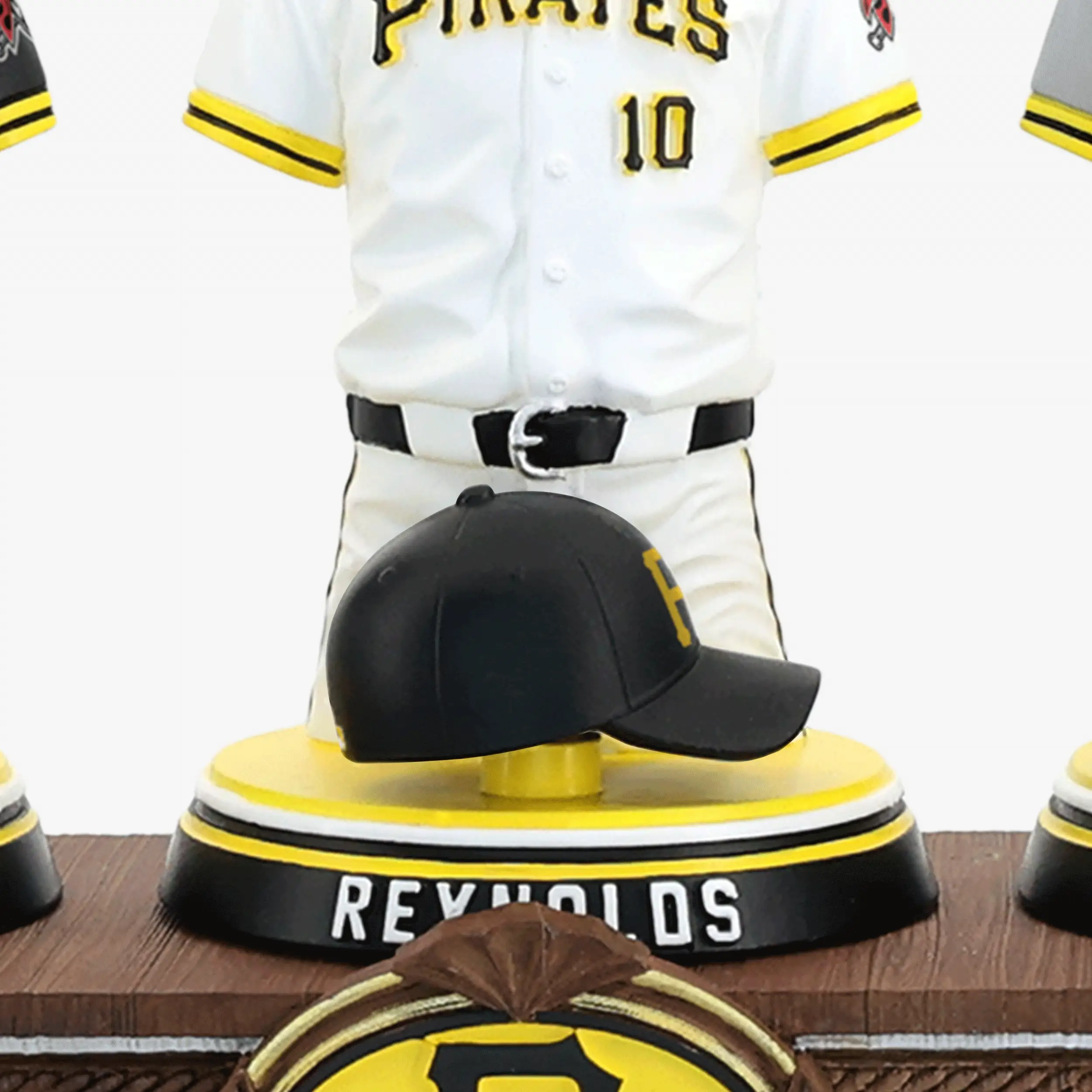Paul Skenes & Bryan Reynolds & Oneil Cruz Pittsburgh Pirates 2026 Jersey Bust Triple Bobblehead - Image 2