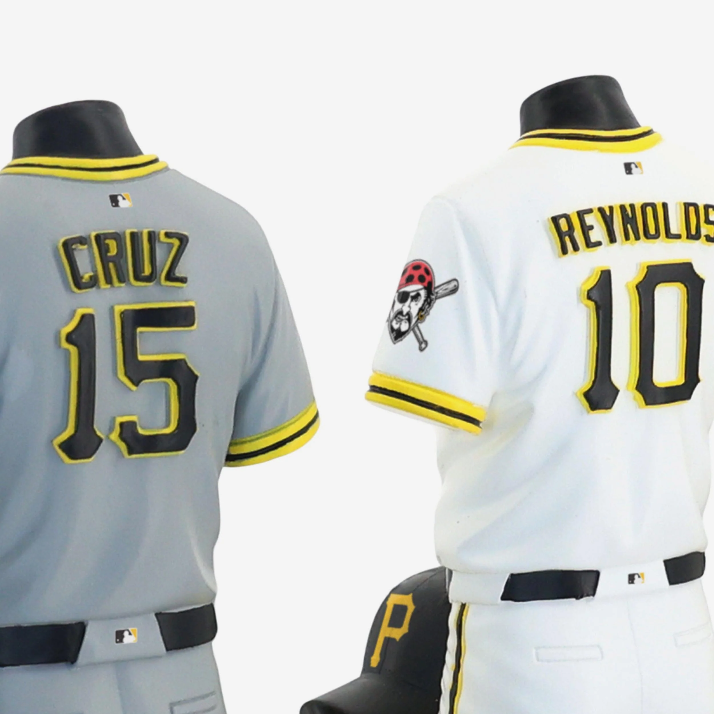 Paul Skenes & Bryan Reynolds & Oneil Cruz Pittsburgh Pirates 2026 Jersey Bust Triple Bobblehead - Image 4