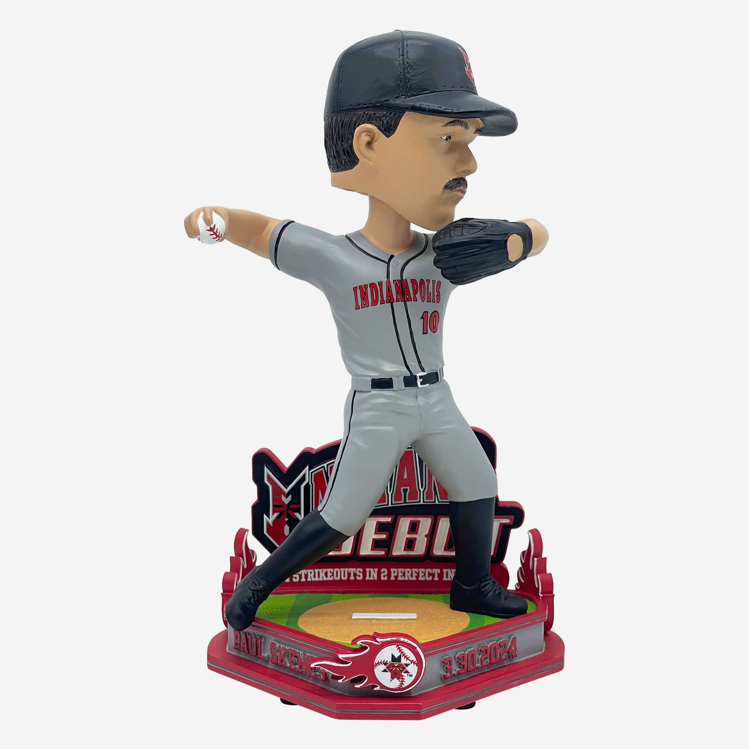 Paul Skenes Indianapolis Indians Triple A Debut Bobblehead