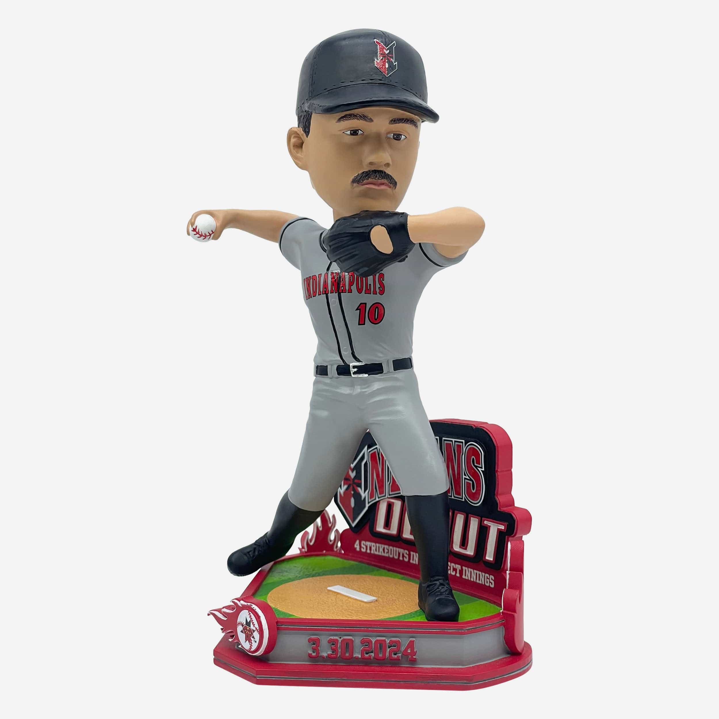 Paul Skenes Indianapolis Indians Triple A Debut Bobblehead - Image 4
