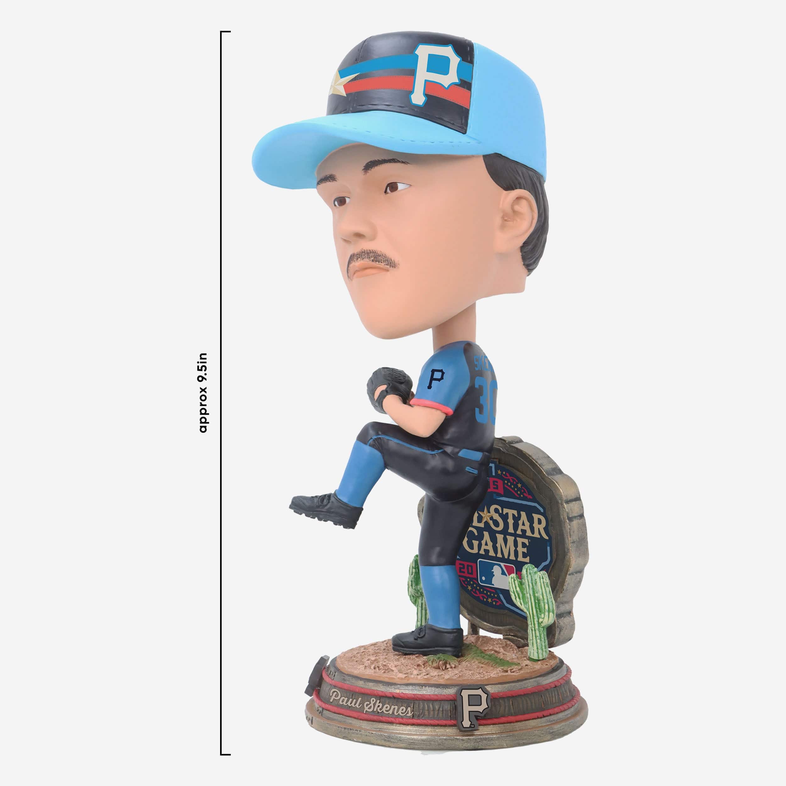 Paul Skenes Pittsburgh Pirates 2024 All-Star Bighead Bobblehead - Image 4