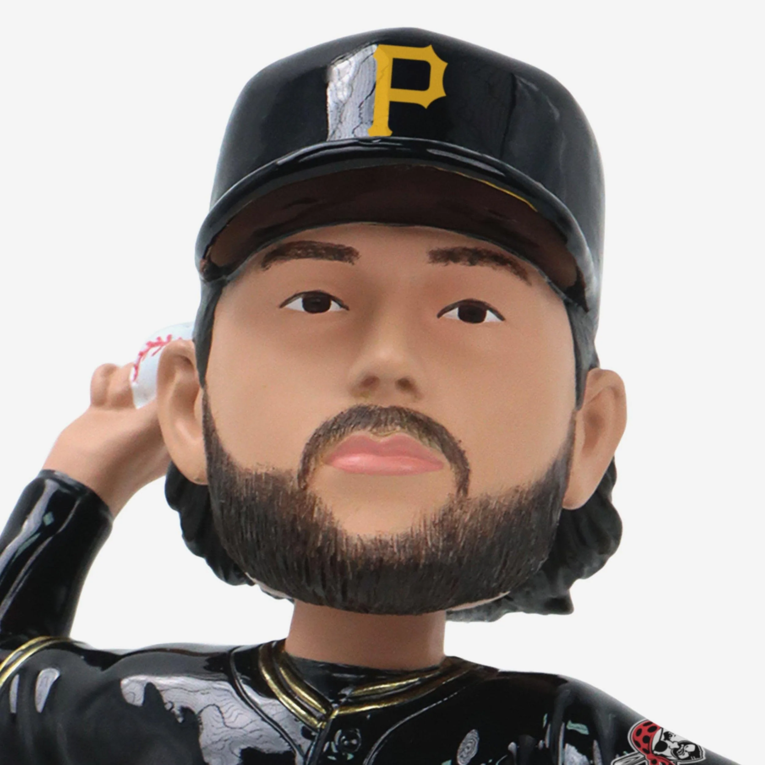 Paul Skenes Pittsburgh Pirates Electroplated Bobblehead - Image 2