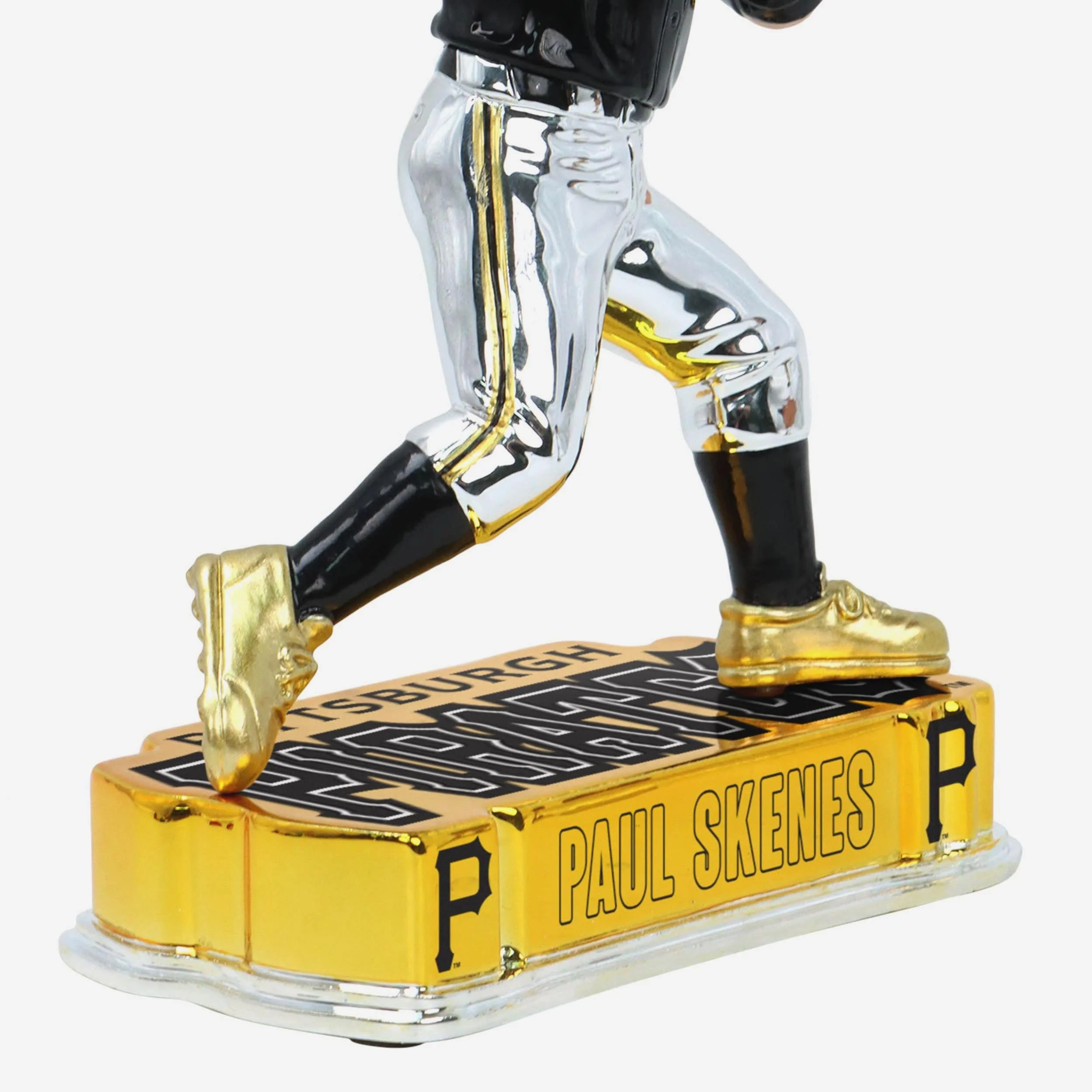 Paul Skenes Pittsburgh Pirates Electroplated Bobblehead - Image 3