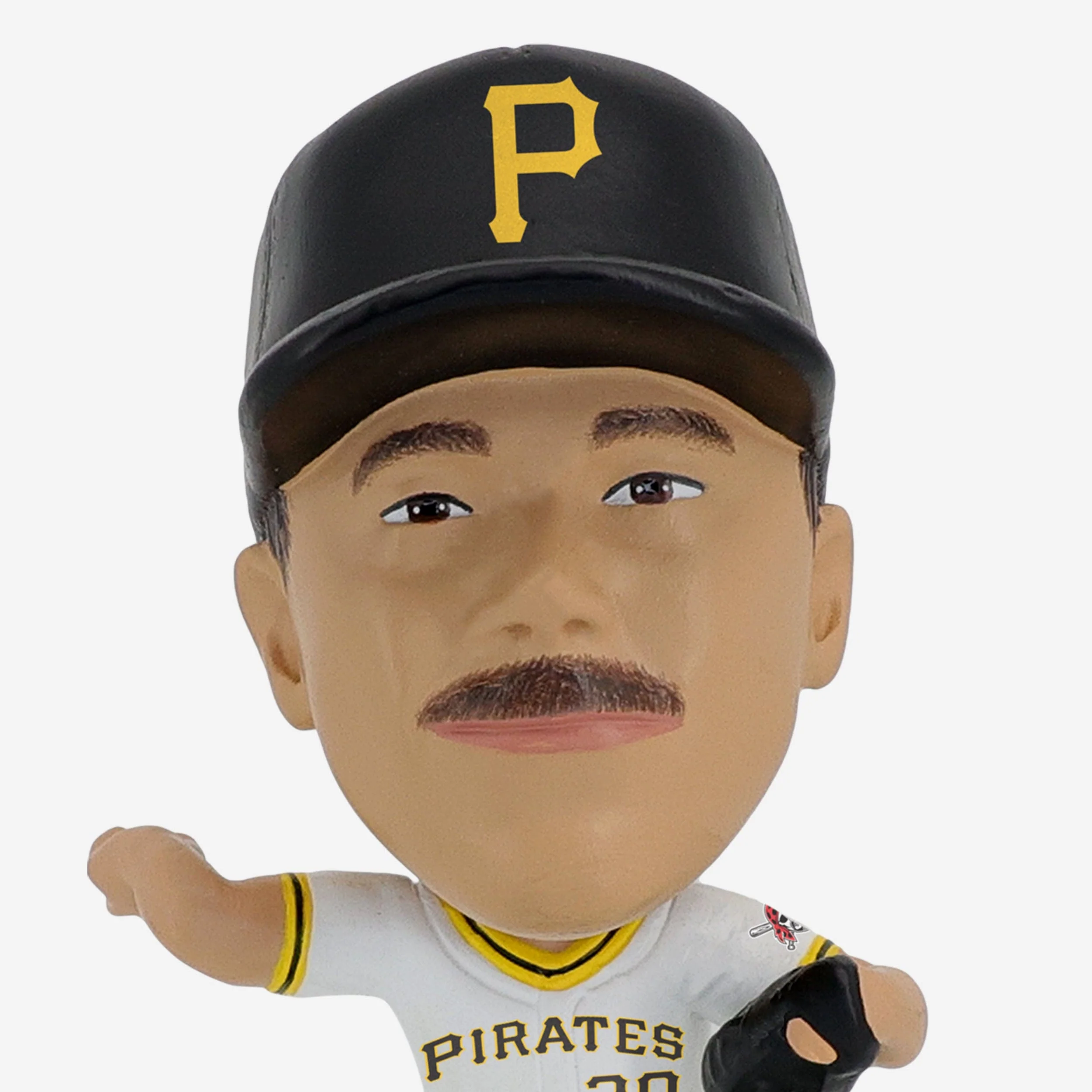 Paul Skenes Pittsburgh Pirates Field Stripe Mini Bighead Bobblehead - Image 2