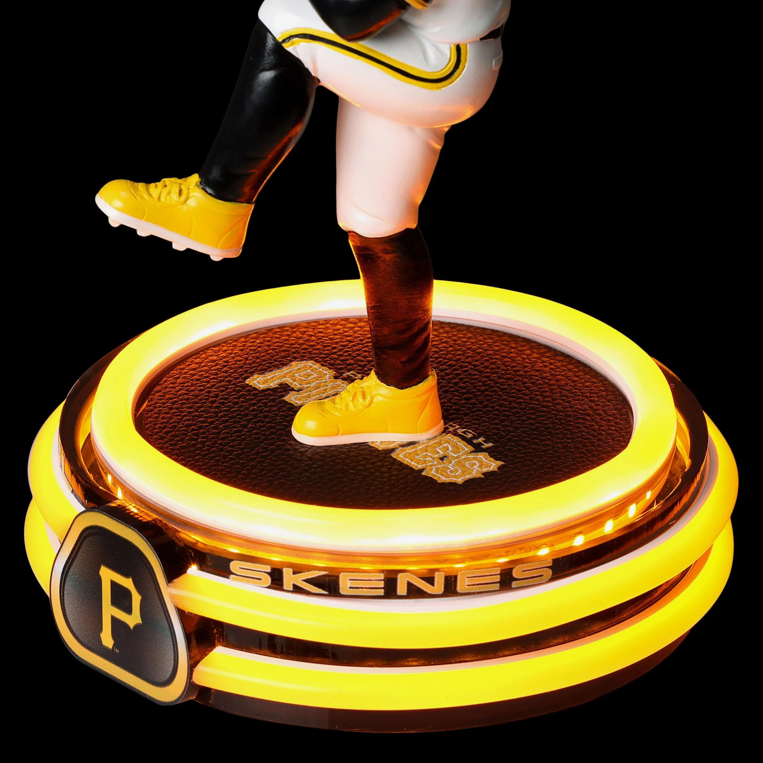 Paul Skenes Pittsburgh Pirates LED Neon Bighead Bobblehead - Image 4
