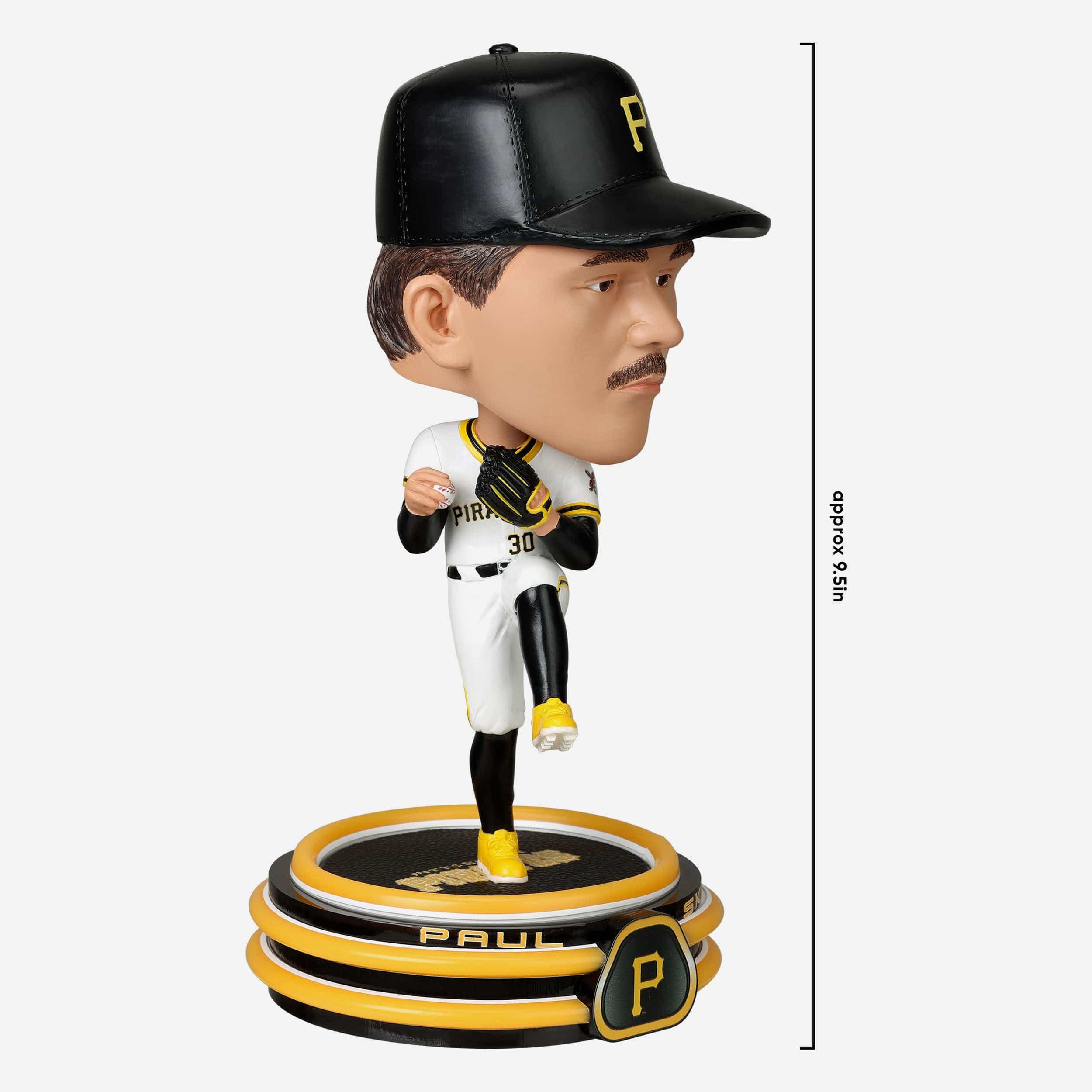 Paul Skenes Pittsburgh Pirates LED Neon Bighead Bobblehead - Image 5