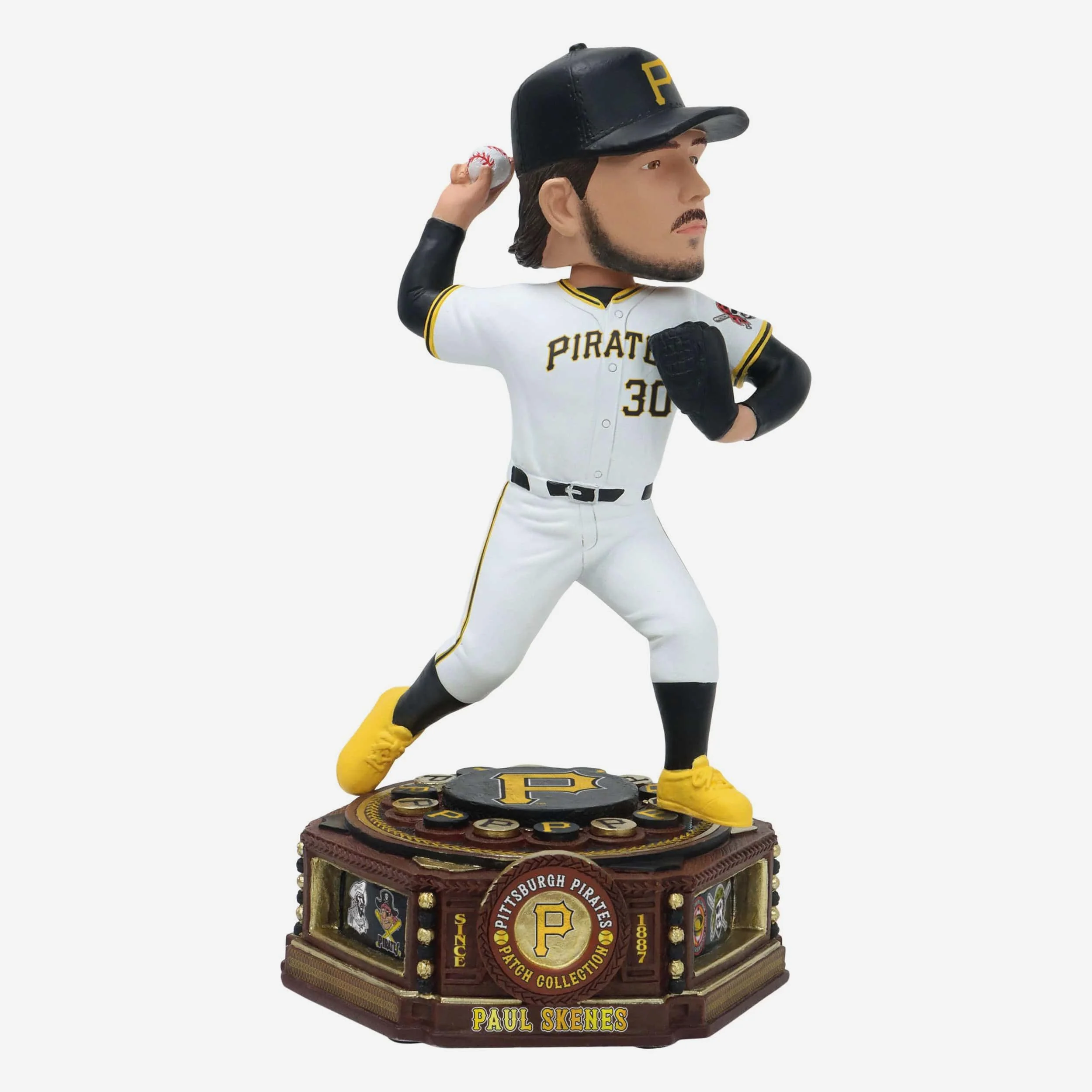 Paul Skenes Pittsburgh Pirates Patch Collection Bobblehead