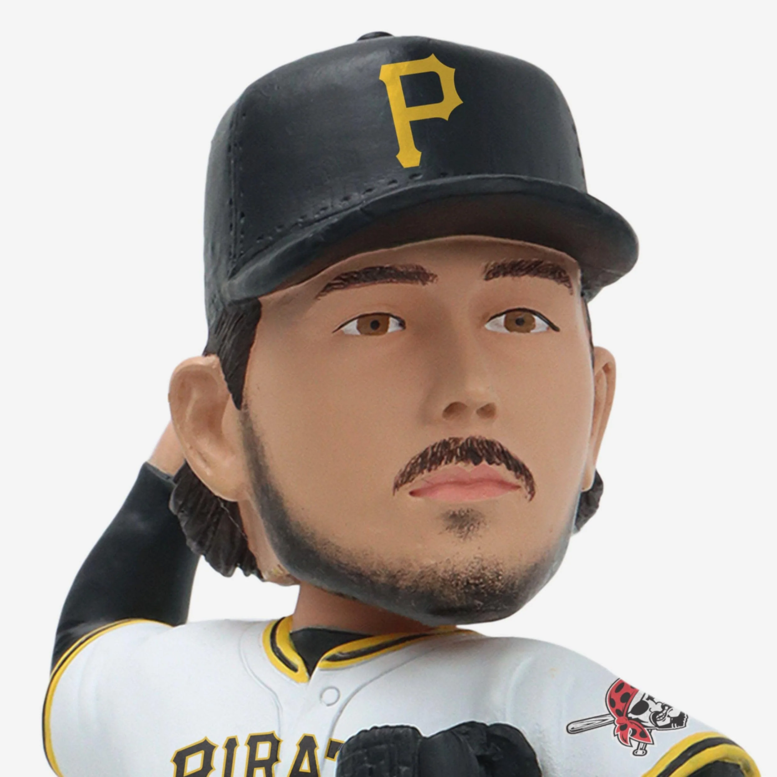 Paul Skenes Pittsburgh Pirates Patch Collection Bobblehead - Image 2