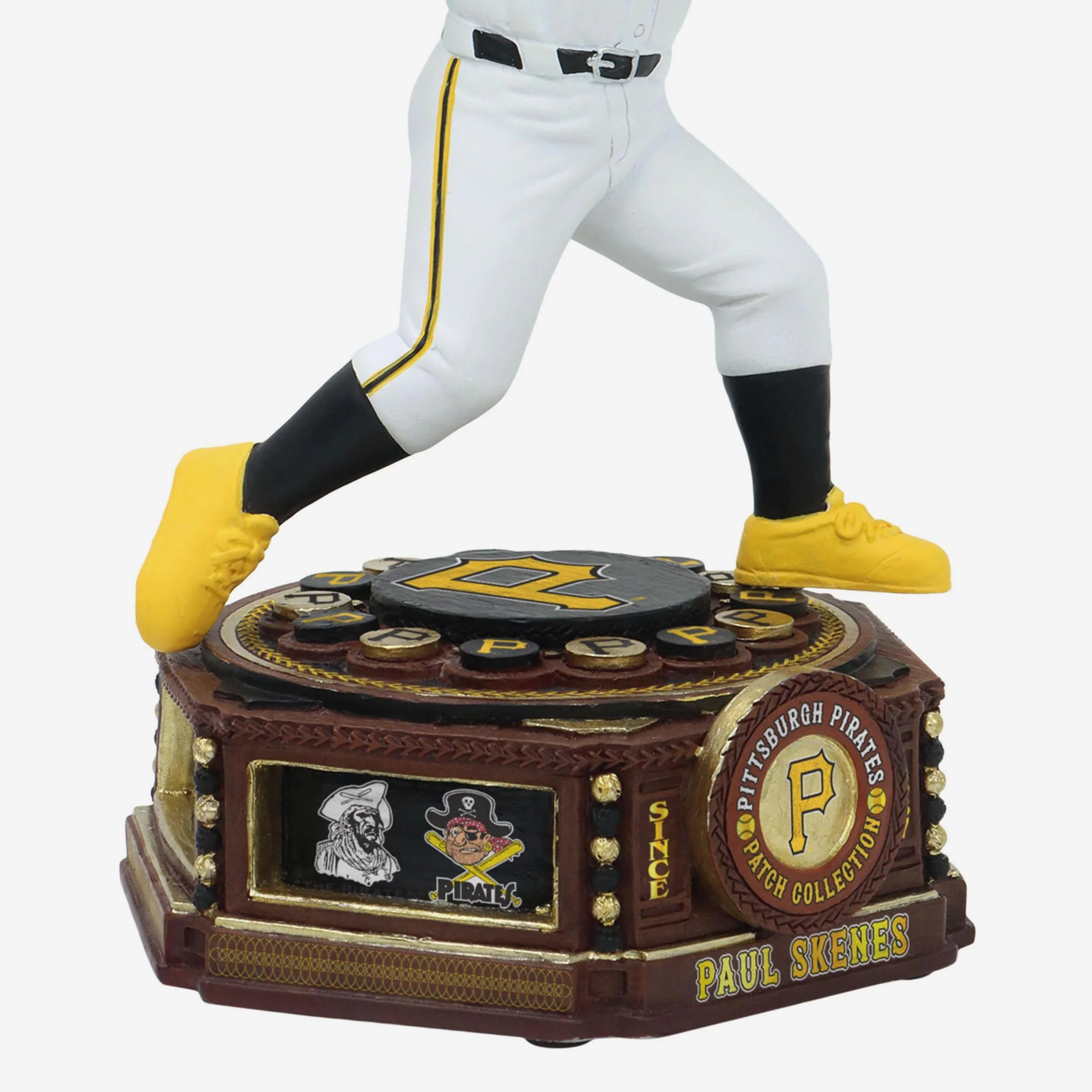 Paul Skenes Pittsburgh Pirates Patch Collection Bobblehead - Image 3