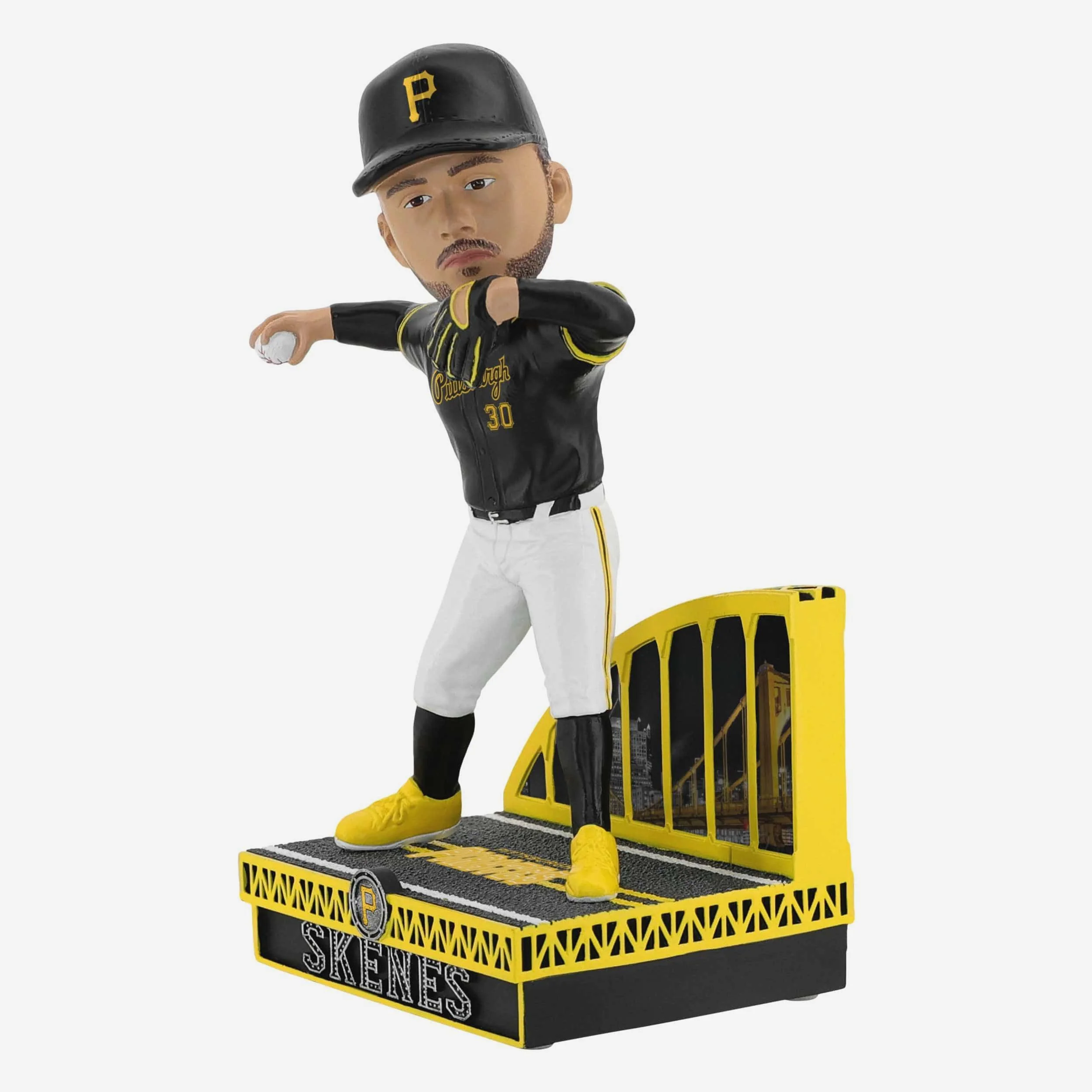 Paul Skenes Pittsburgh Pirates Steel City Bobblehead - Image 4