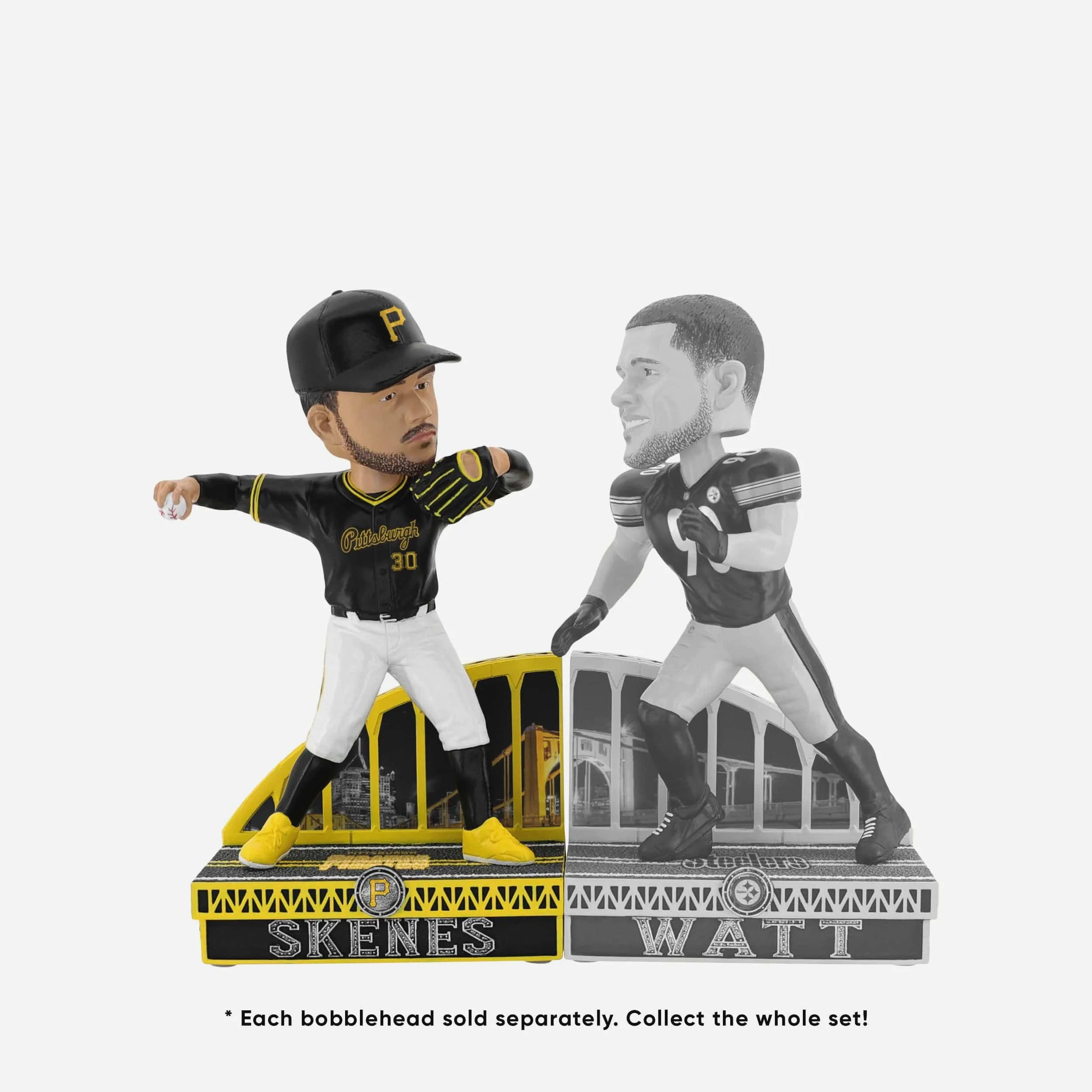 Paul Skenes Pittsburgh Pirates Steel City Bobblehead - Image 6