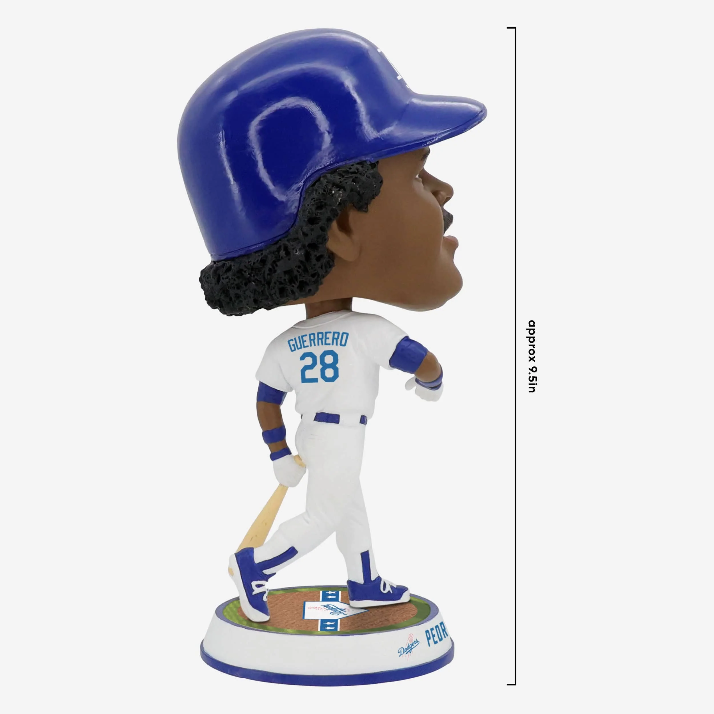 Pedro Guerrero Los Angeles Dodgers Field Stripe Bighead Bobblehead - Image 4