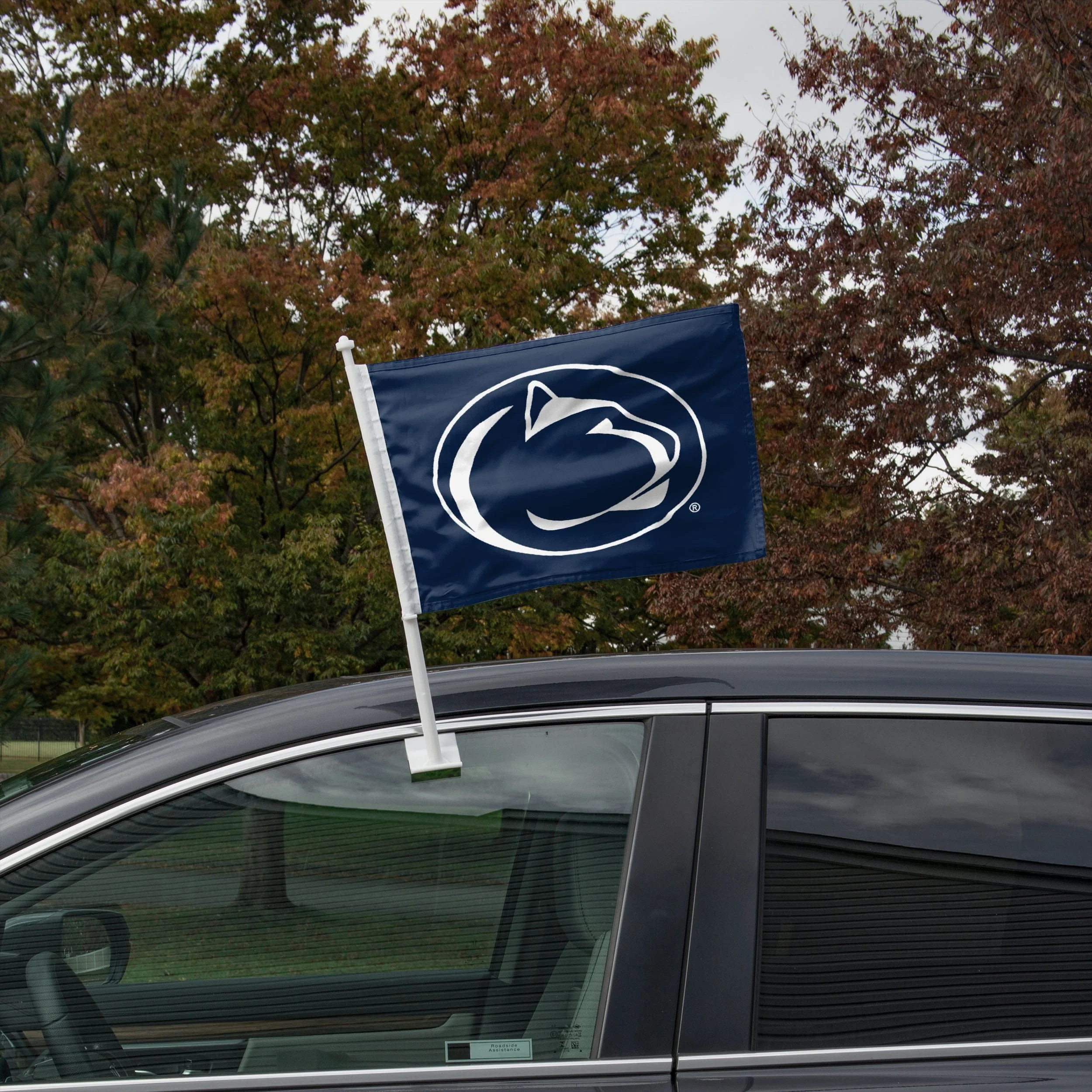 Penn State Nittany Lions 2 Pack Solid Car Flag - Image 2