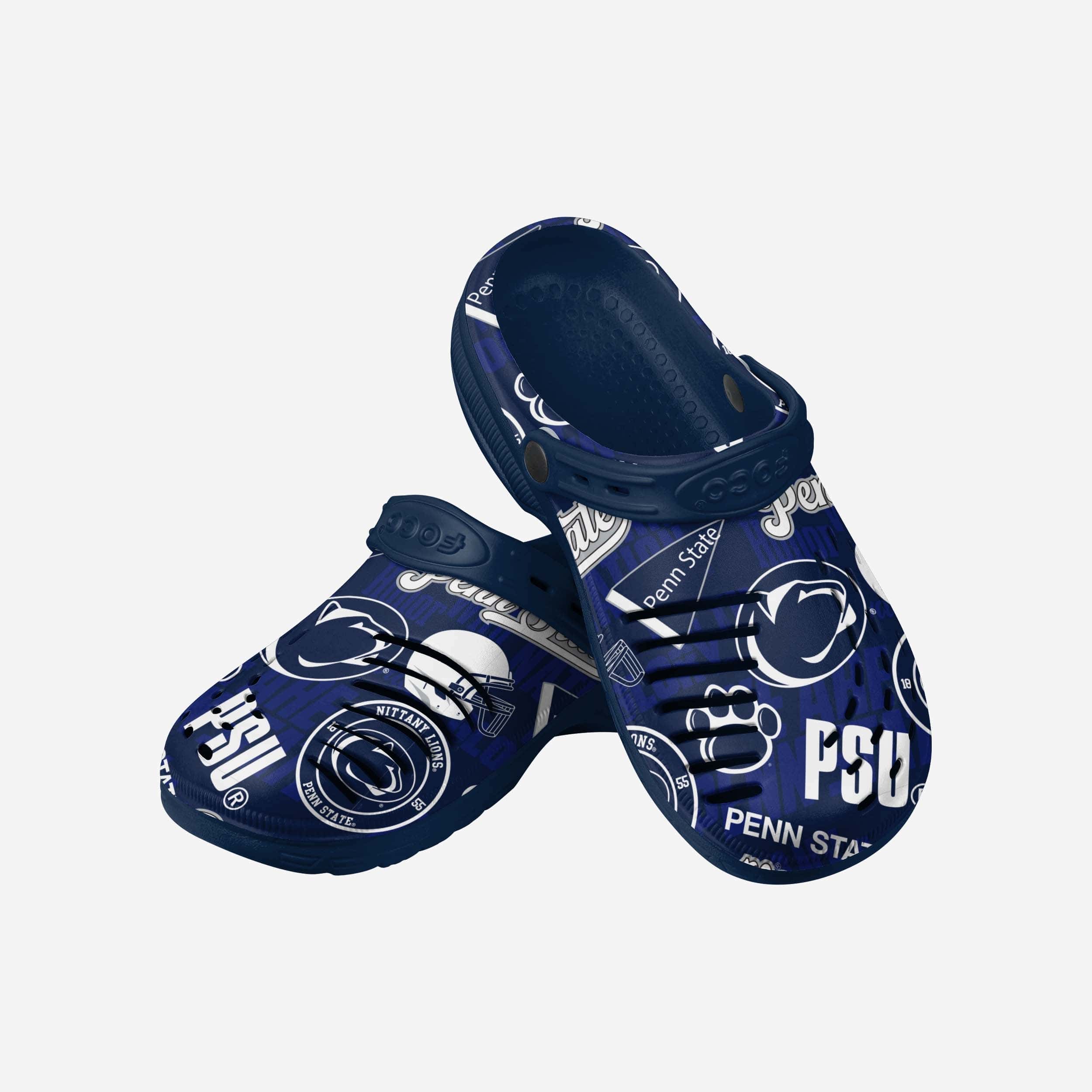 Penn State Nittany Lions Historic Print Clog With Strap - Image 3