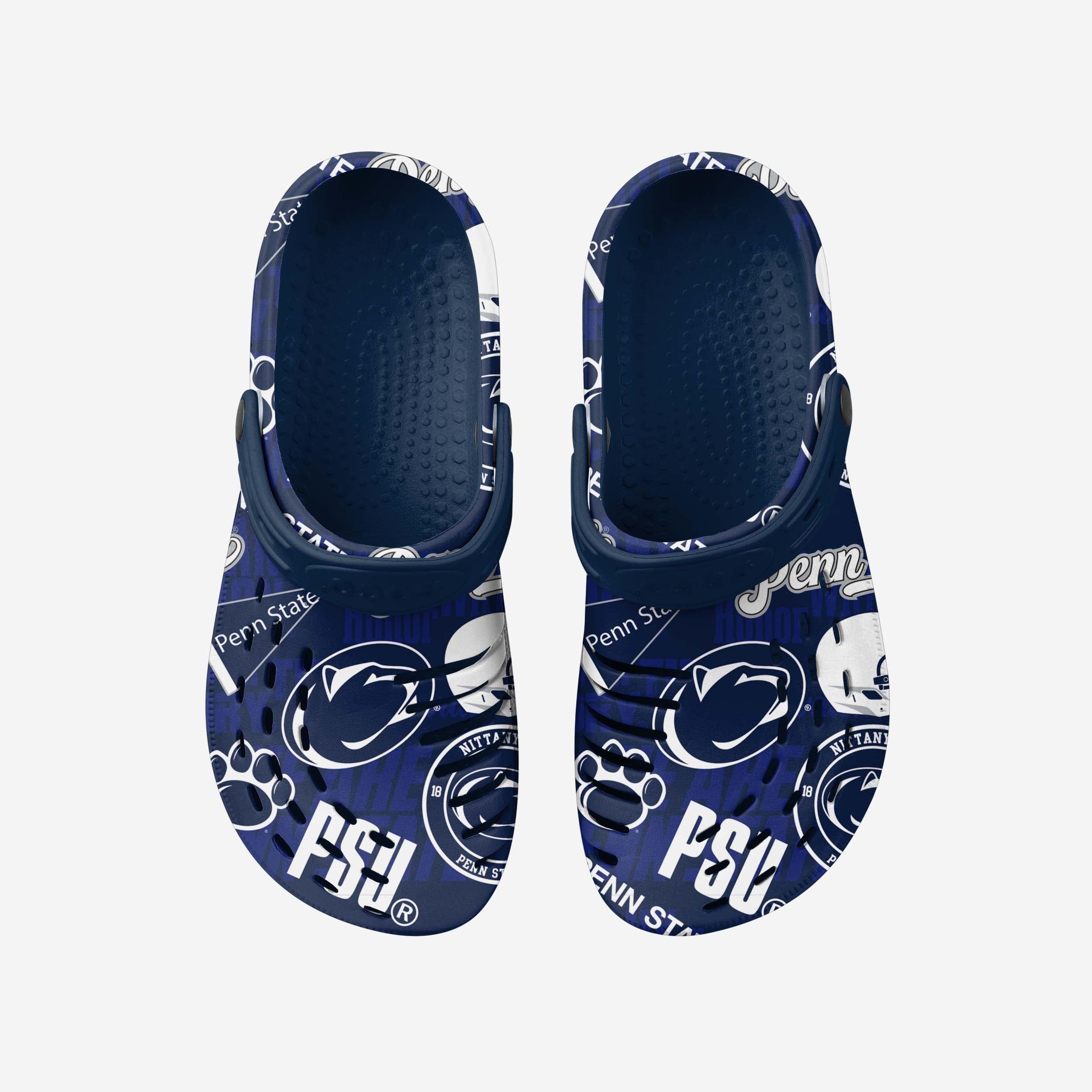 Penn State Nittany Lions Historic Print Clog With Strap - Image 4