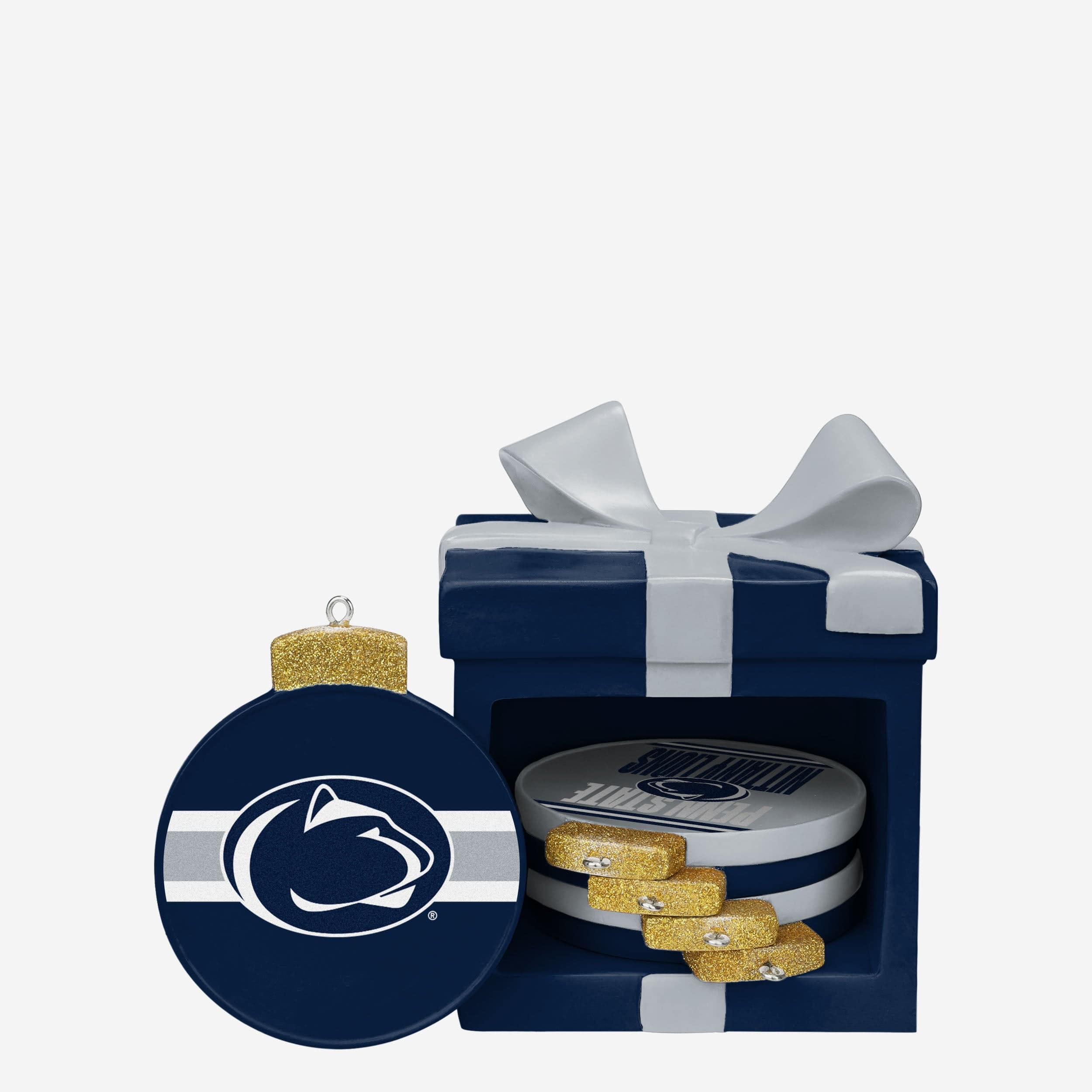 Penn State Nittany Lions Holiday 5 Pack Coaster Set