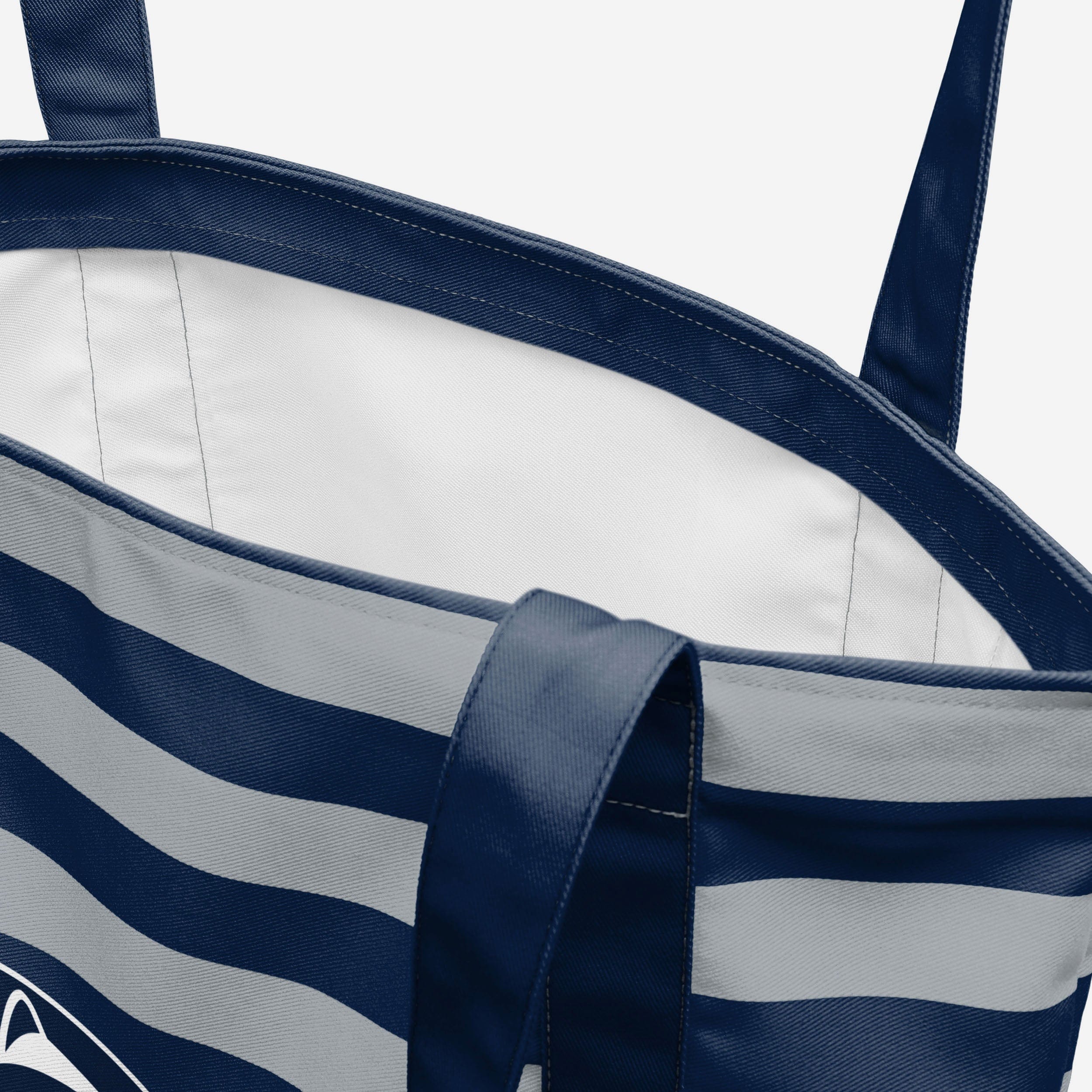 Penn State Nittany Lions Team Stripe Canvas Tote Bag - Image 4